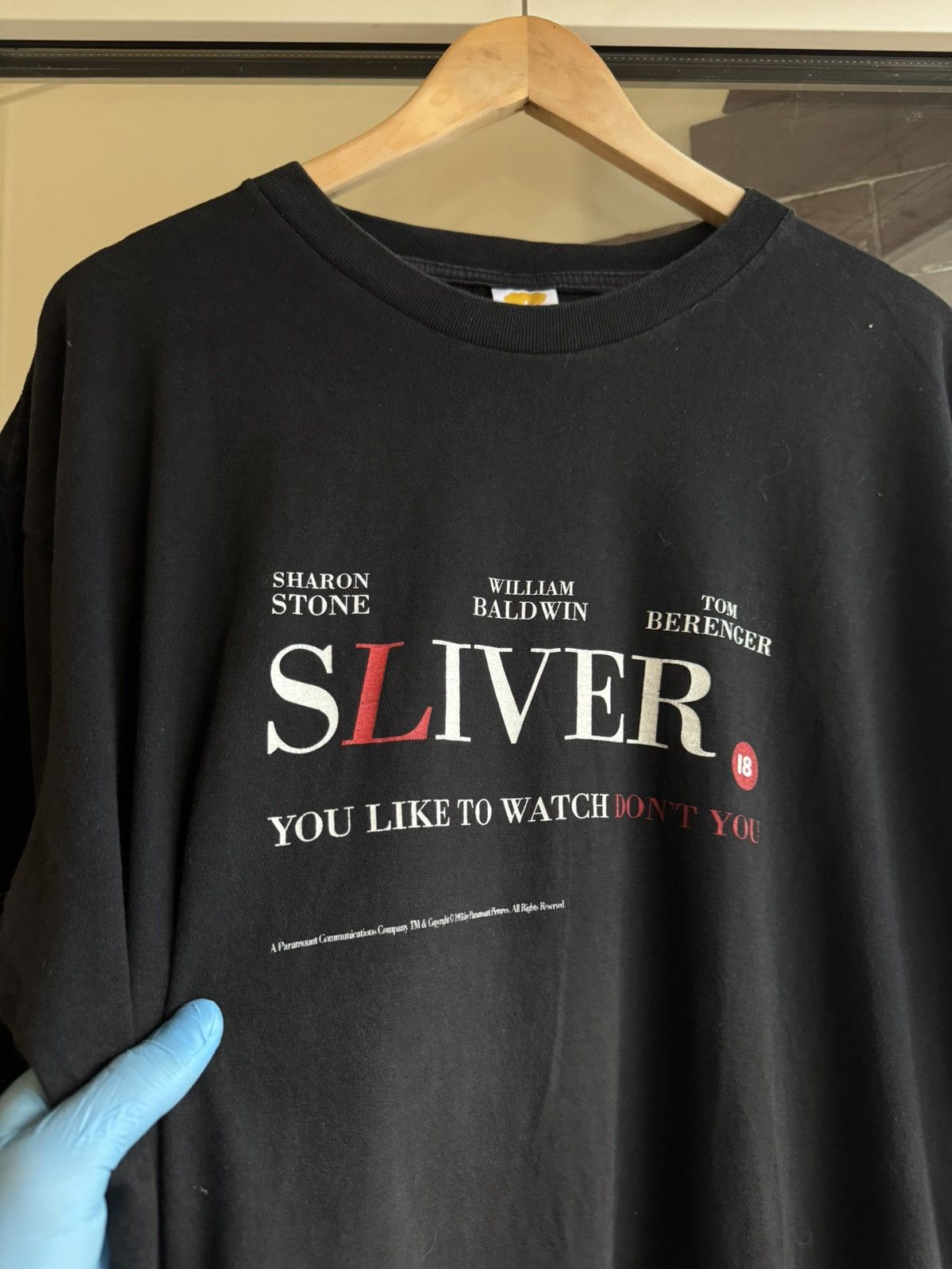 Band Tees Rare Vintage Paramount Movie Silver 1993 Size US XXL / EU 58 / 5 - 5 Thumbnail
