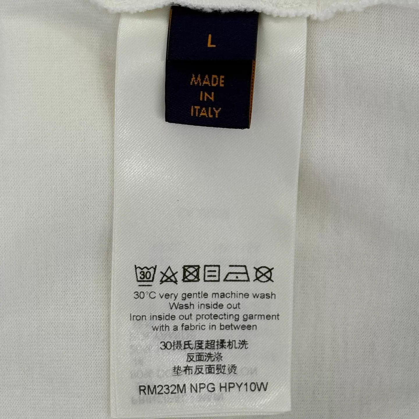 Louis Vuitton LOUIS VUITTON Graffiti Print Pocket Tee L NWT Size US L / EU 52-54 / 3 - 4 Thumbnail