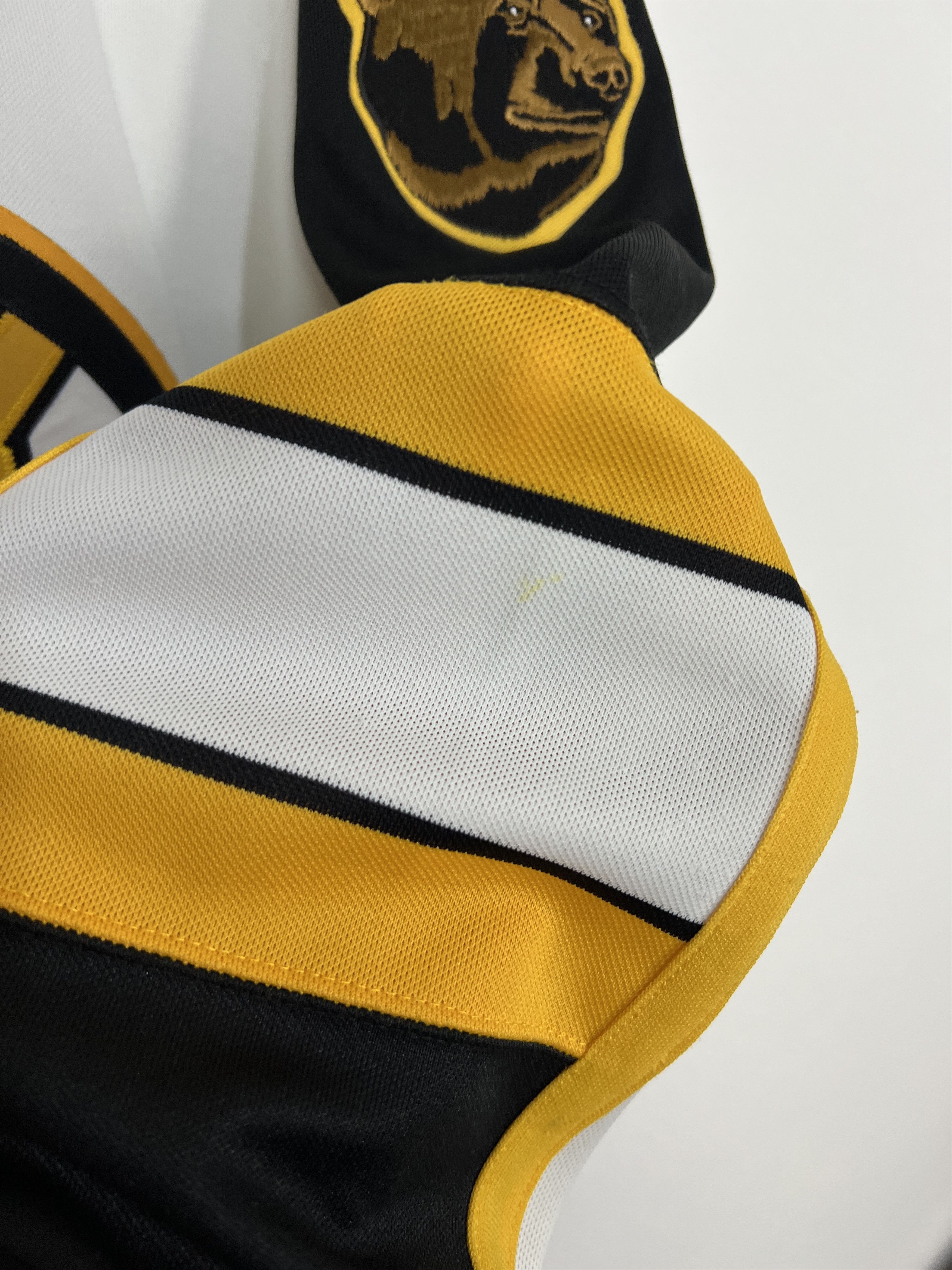 Ccm CCM Boston Bruins Vintage Ice Hockey Jersey Trikot Rare Size US XXL / EU 58 / 5 - 7 Thumbnail