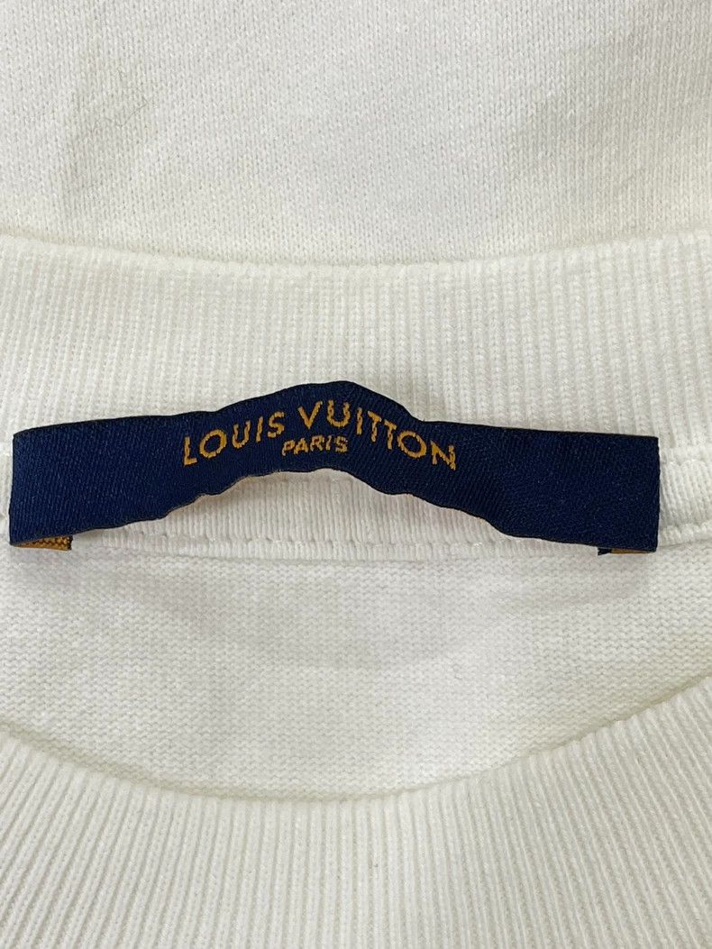 Louis Vuitton Louis Vuitton White monogrammed printed short sleeve T-shi Size US XS / EU 42 / 0 - 3 Thumbnail