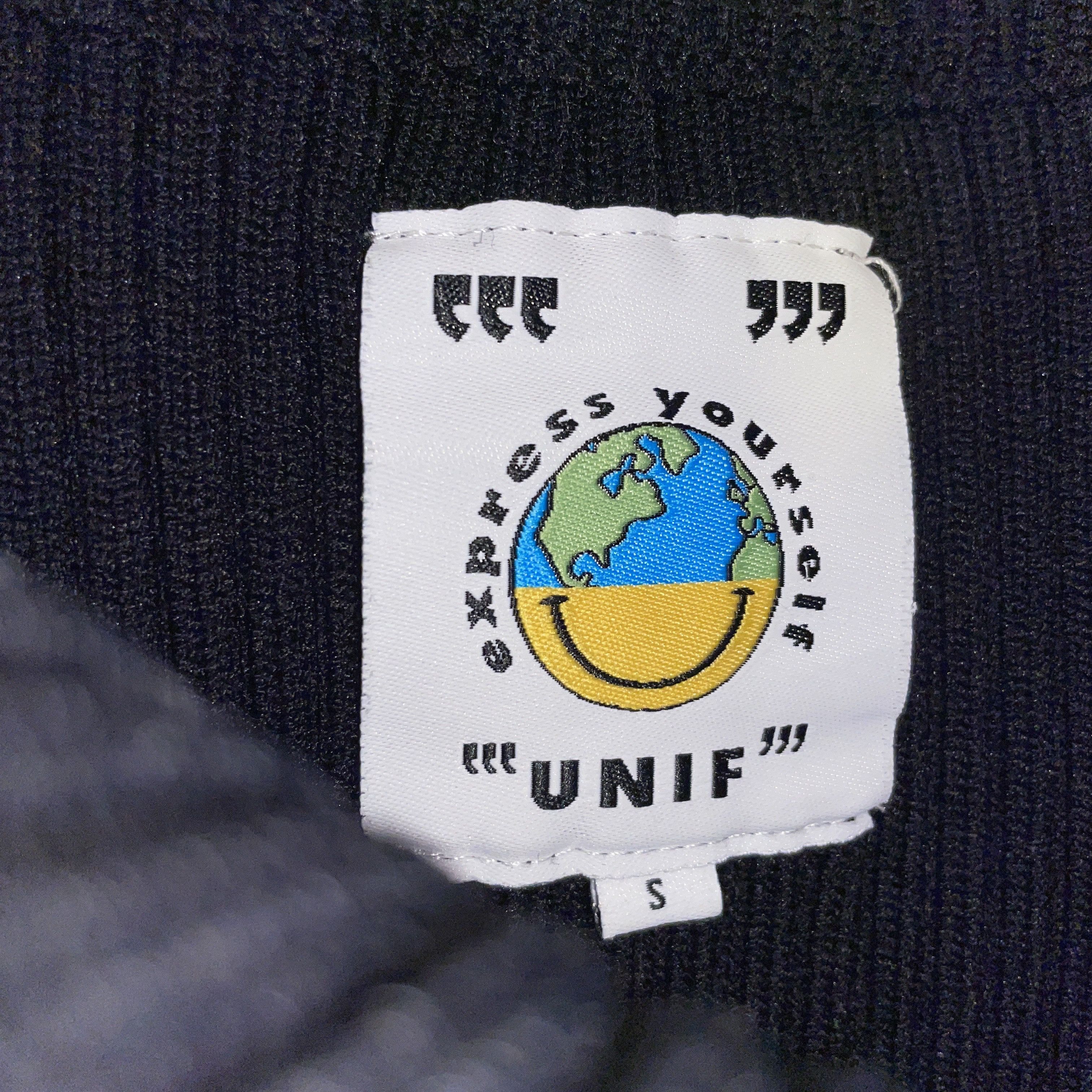 UNIF Unif Womens Black Tight Top Small Size S / US 4 / IT 40 - 3 Thumbnail