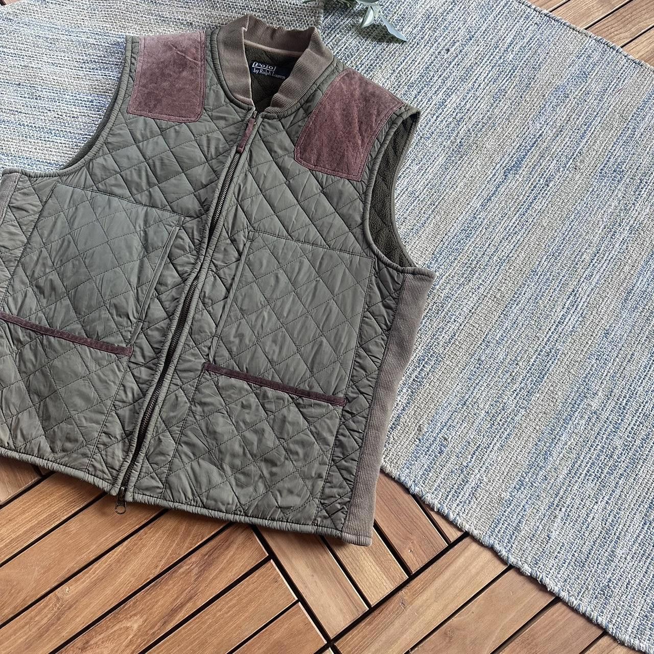 Polo Ralph Lauren Vintage Y2K Polo Ralph Lauren Checkered Light Vest Size US XL / EU 56 / 4 - 2 Thumbnail