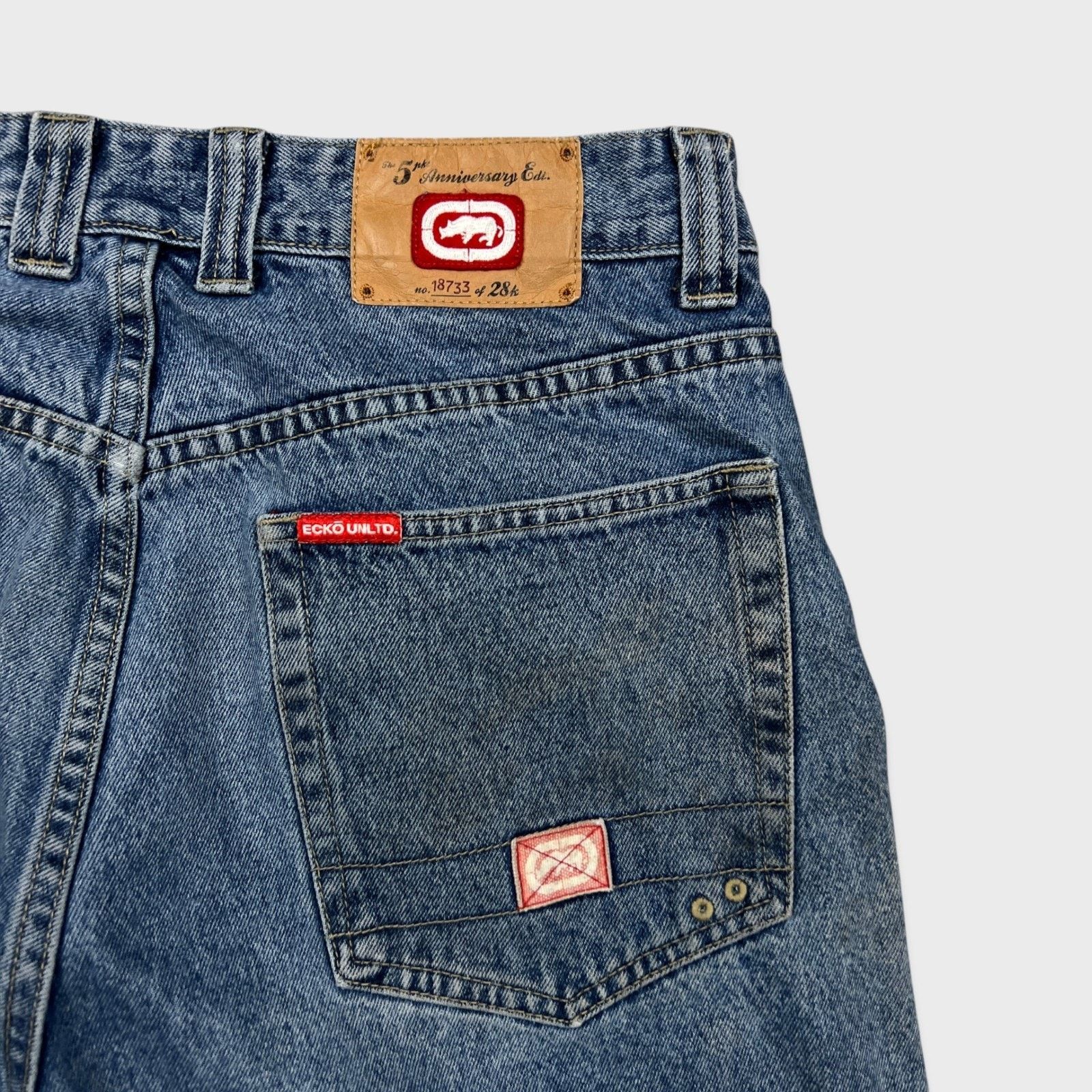 Ecko Unltd. × Vintage Vintage Ecko Untld Jeans 35x32 Relaxed Straight Baggy Denim Size US 35 - 8 Thumbnail