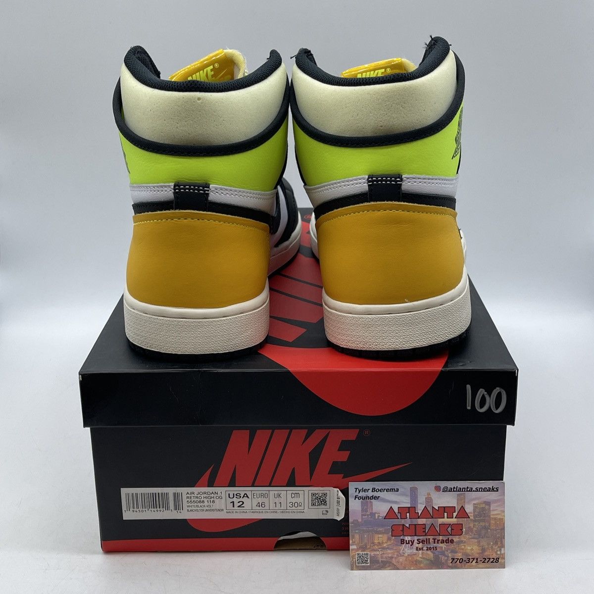 Air Jordan 1 high volt gold