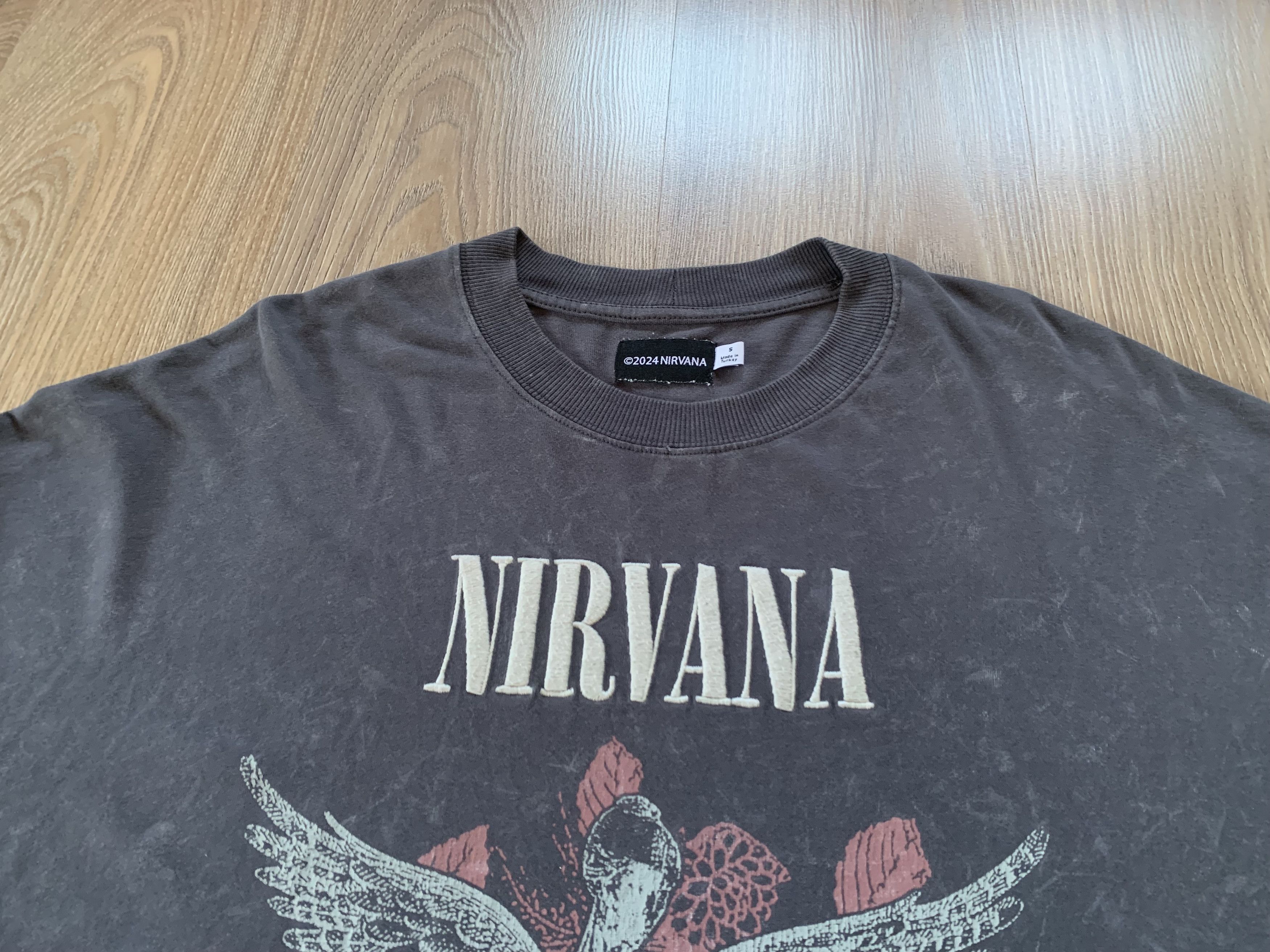Asos Mens Topman Nirvana Oversized Fit T-Shirt Size US S / EU 44-46 / 1 - 4 Thumbnail