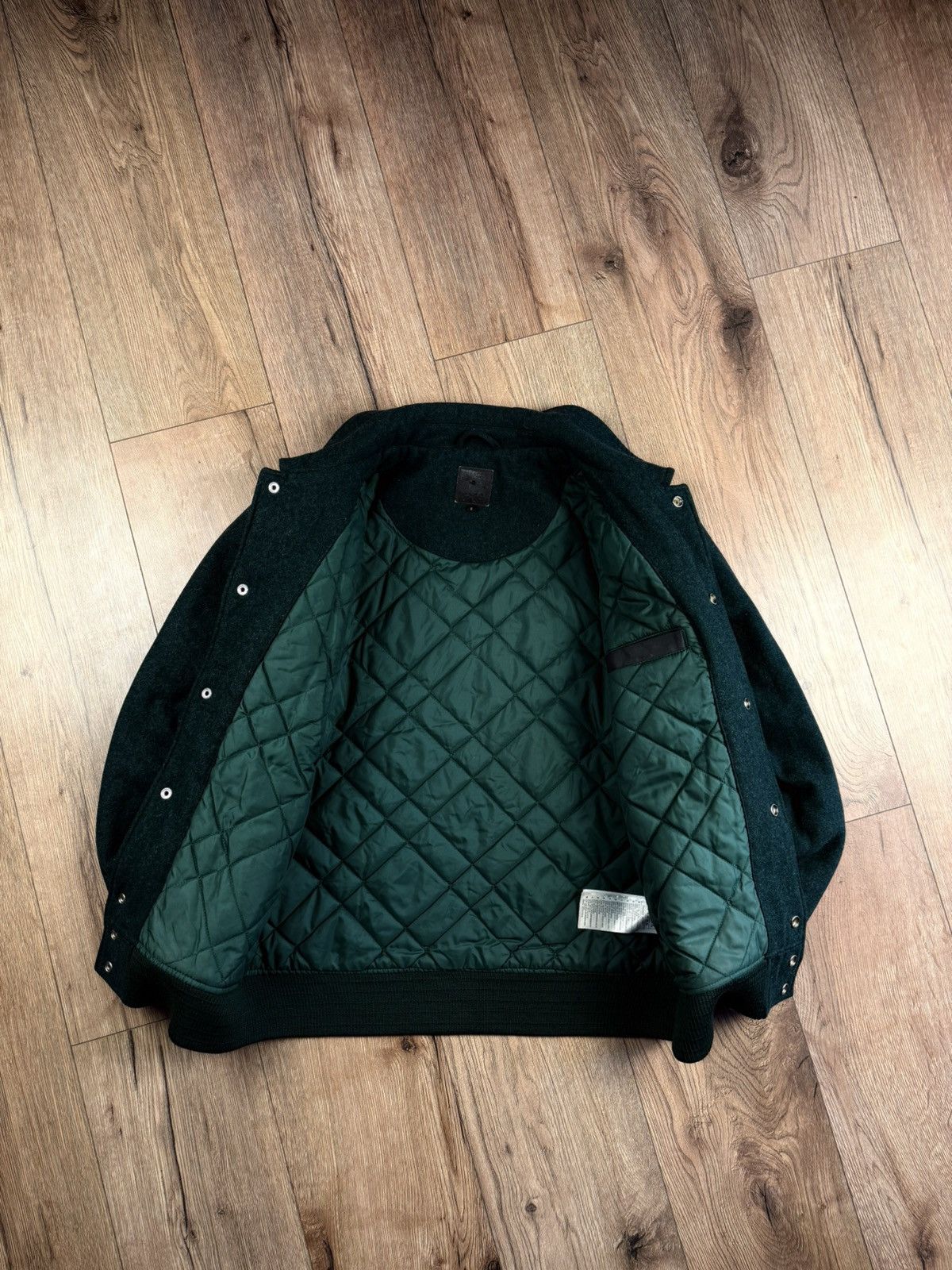 Carhartt Carhartt Tracker Jacket Green Wool Varsity Quilted Lined S Size US S / EU 44-46 / 1 - 4 Thumbnail