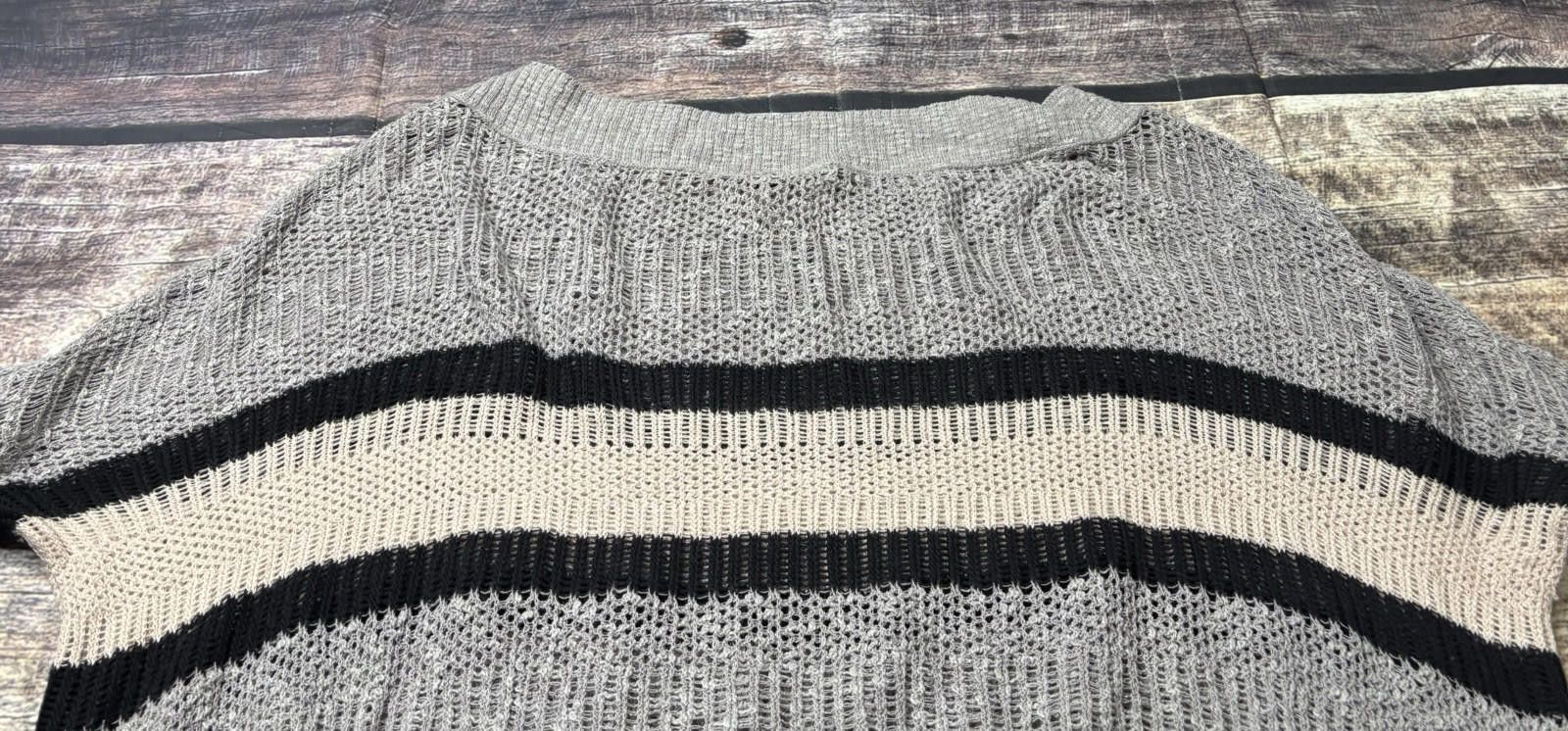 Free People Free People Sweater Womens Small Petite Oversized Linen Wool Size S / US 4 / IT 40 - 6 Thumbnail