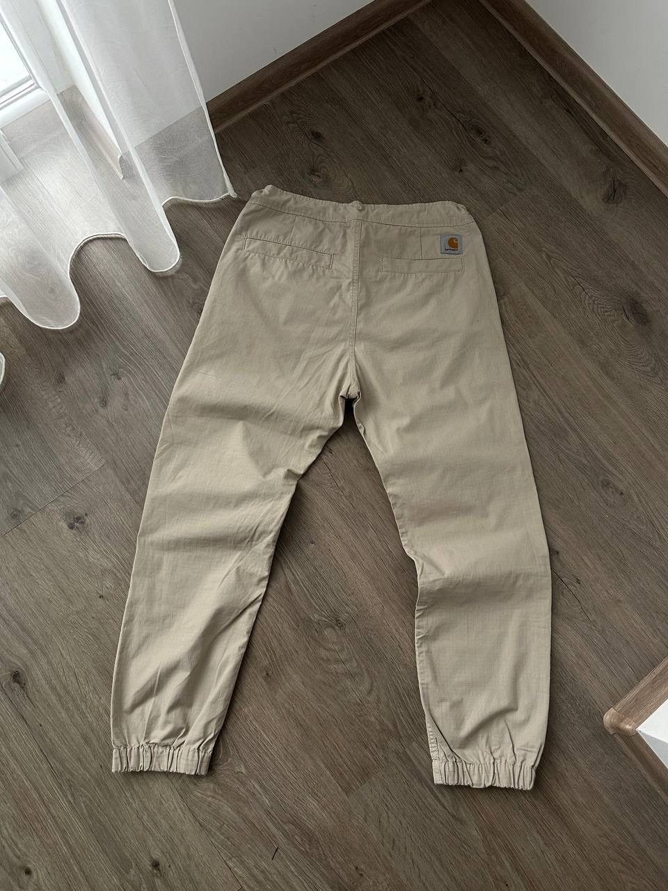 Carhartt × Carhartt Wip × Vintage Vintage Carhartt Beige Big Logo Pants Size US 30 / EU 46 - 11 Thumbnail
