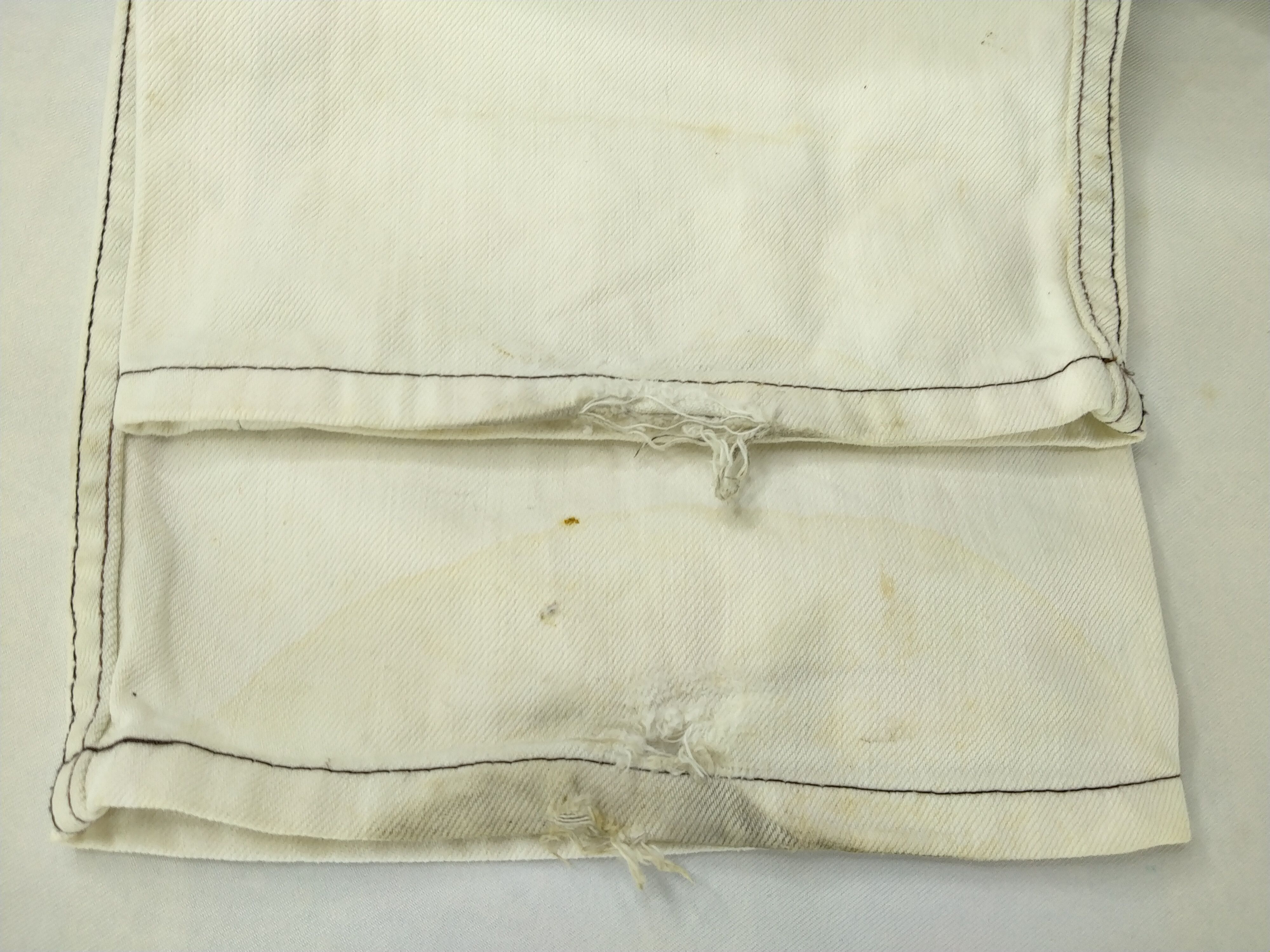 Levi's White Cream Vintage Levi's 501 Denim 30 x 30 -JN521 Size US 30 / EU 46 - 10 Thumbnail