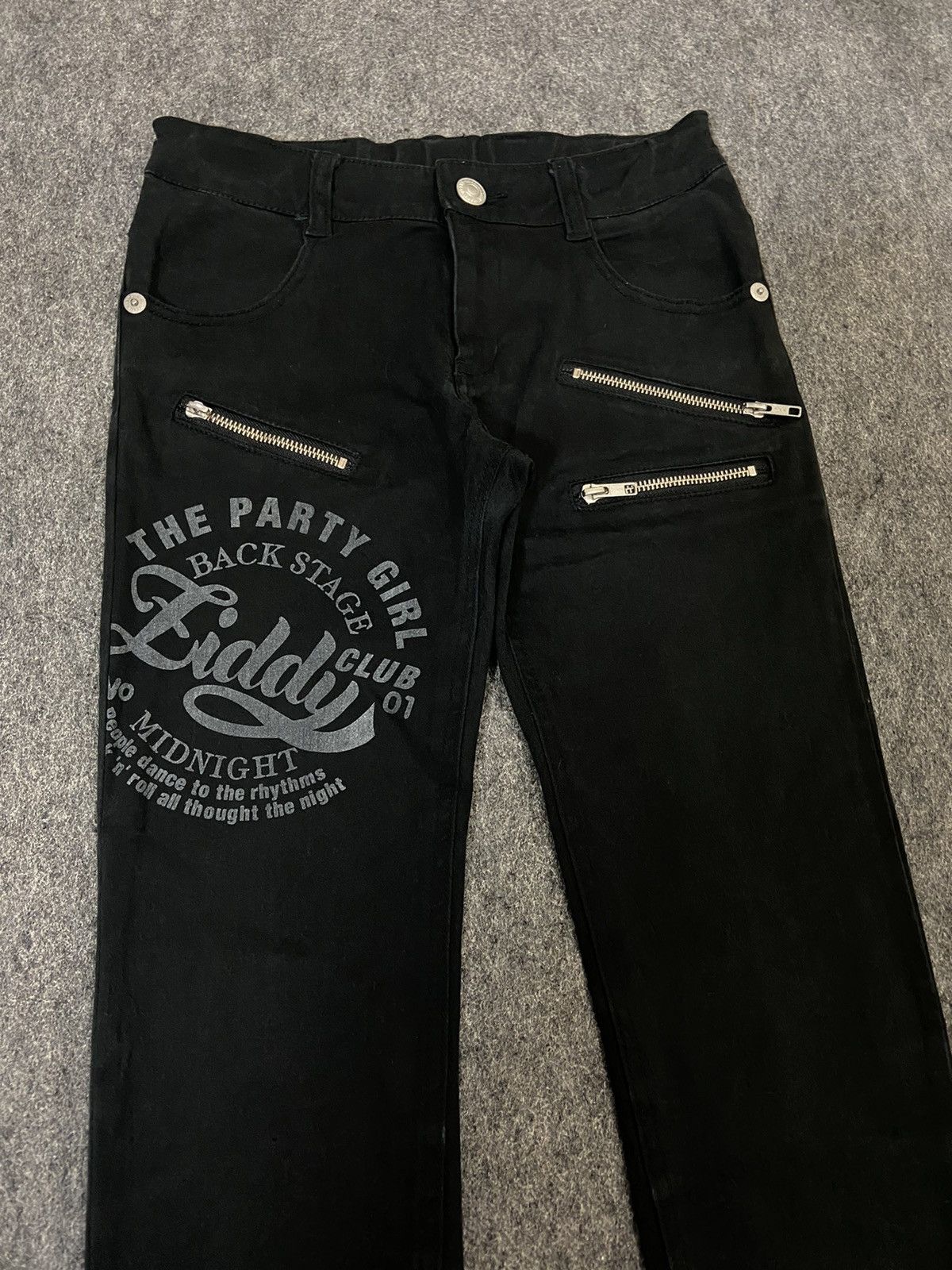 Hysteric Glamour Black bands ziddy bondage punk ghotic pants Size US 26 / EU 42 - 5 Thumbnail