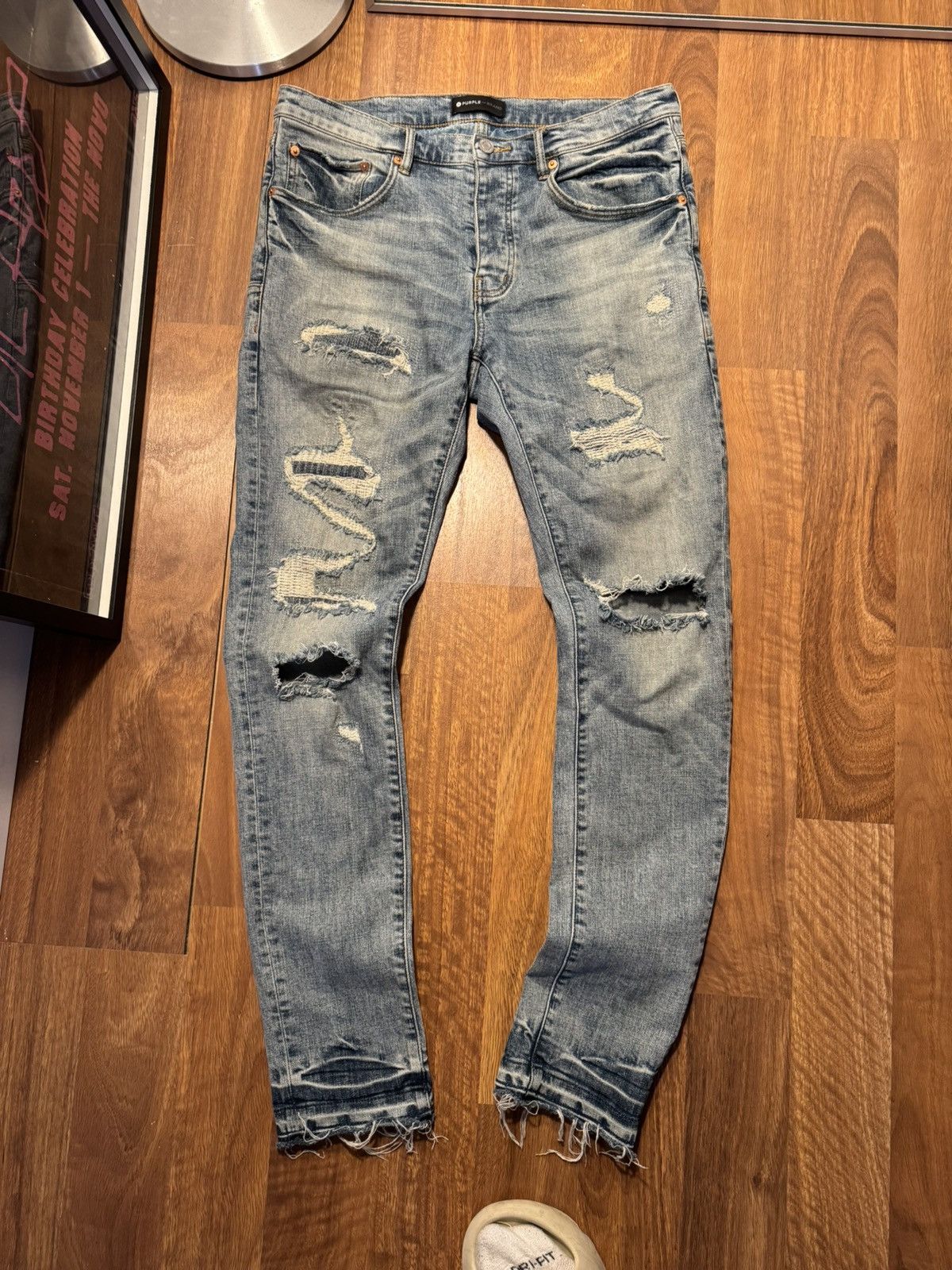 Purple Brand Purple Jeans p001 skinny 32 Size US 32 / EU 48 - 1 Thumbnail