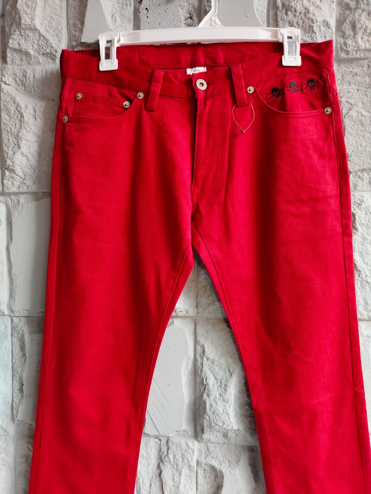 Seditionaries × Vintage 💥Sexy Dynamite London Skull Embroidered Seditionaries Pants Size US 30 / EU 46 - 3 Thumbnail