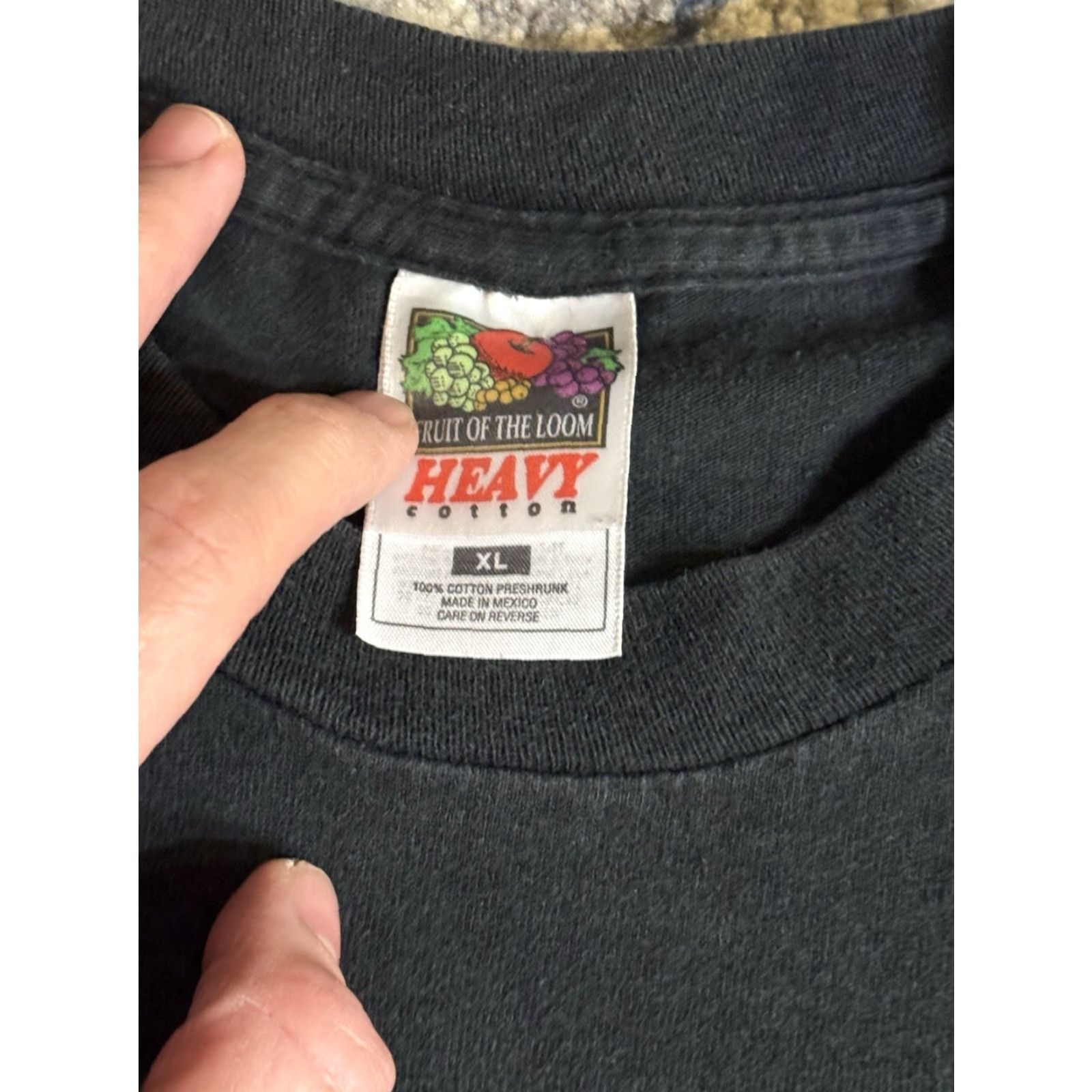 Fruit Of The Loom VINTAGE 1996 Mustard Plug Evildoers Beware! T Shirt XL Michigan Ska Punk Band Logo Graphic Print Crew Neck Short Sleeve Men Cotton Black Size US XL / EU 56 / 4 - 4 Thumbnail