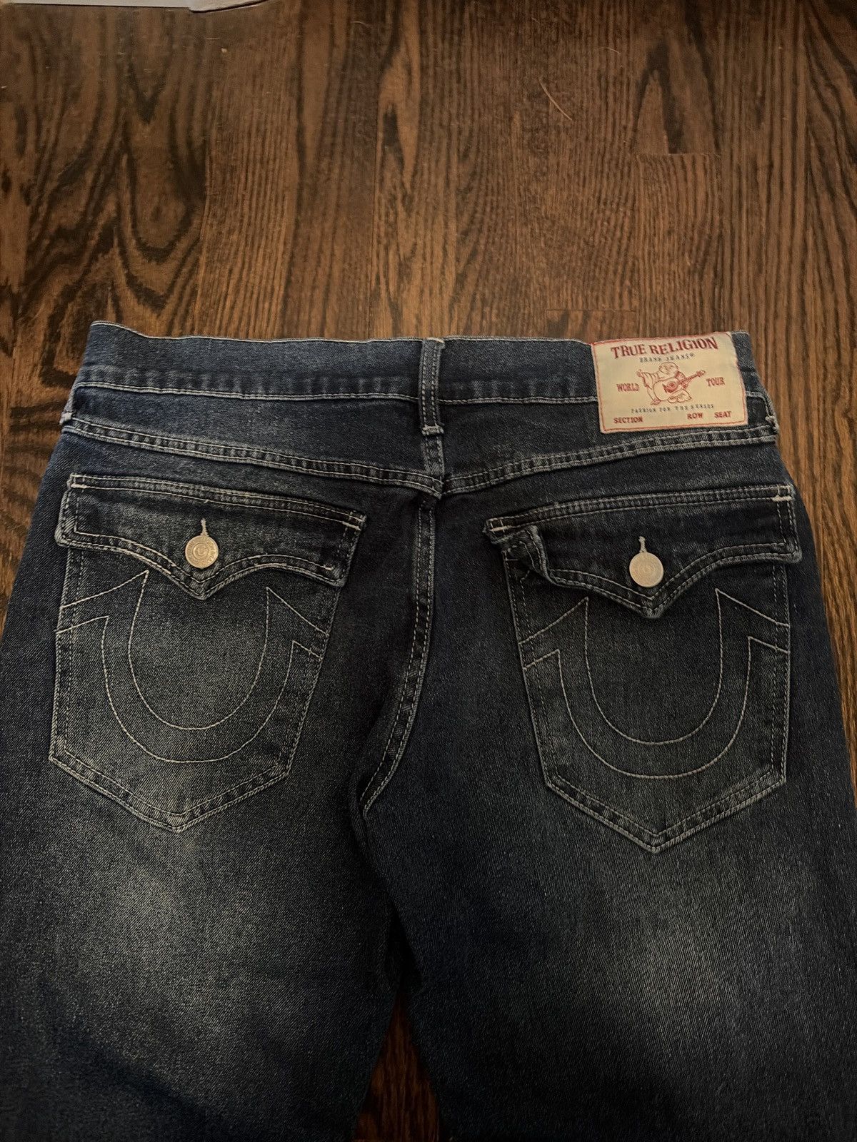 True Religion Blue true religion denim jeans Size US 32 / EU 48 - 2 Thumbnail