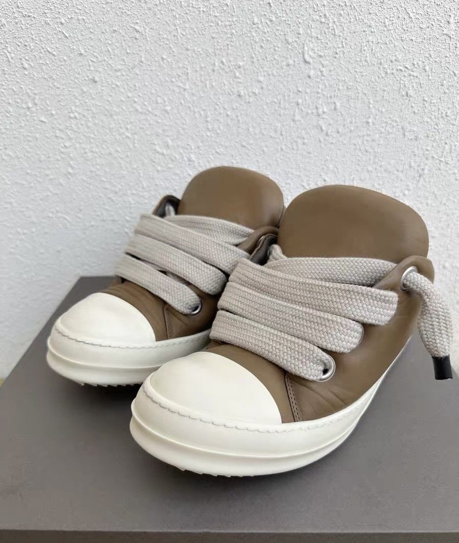 Rick Owens Rick Owens brown sheepskin leather chunky sneakers Size US 8.5 / EU 41-42 - 6 Thumbnail