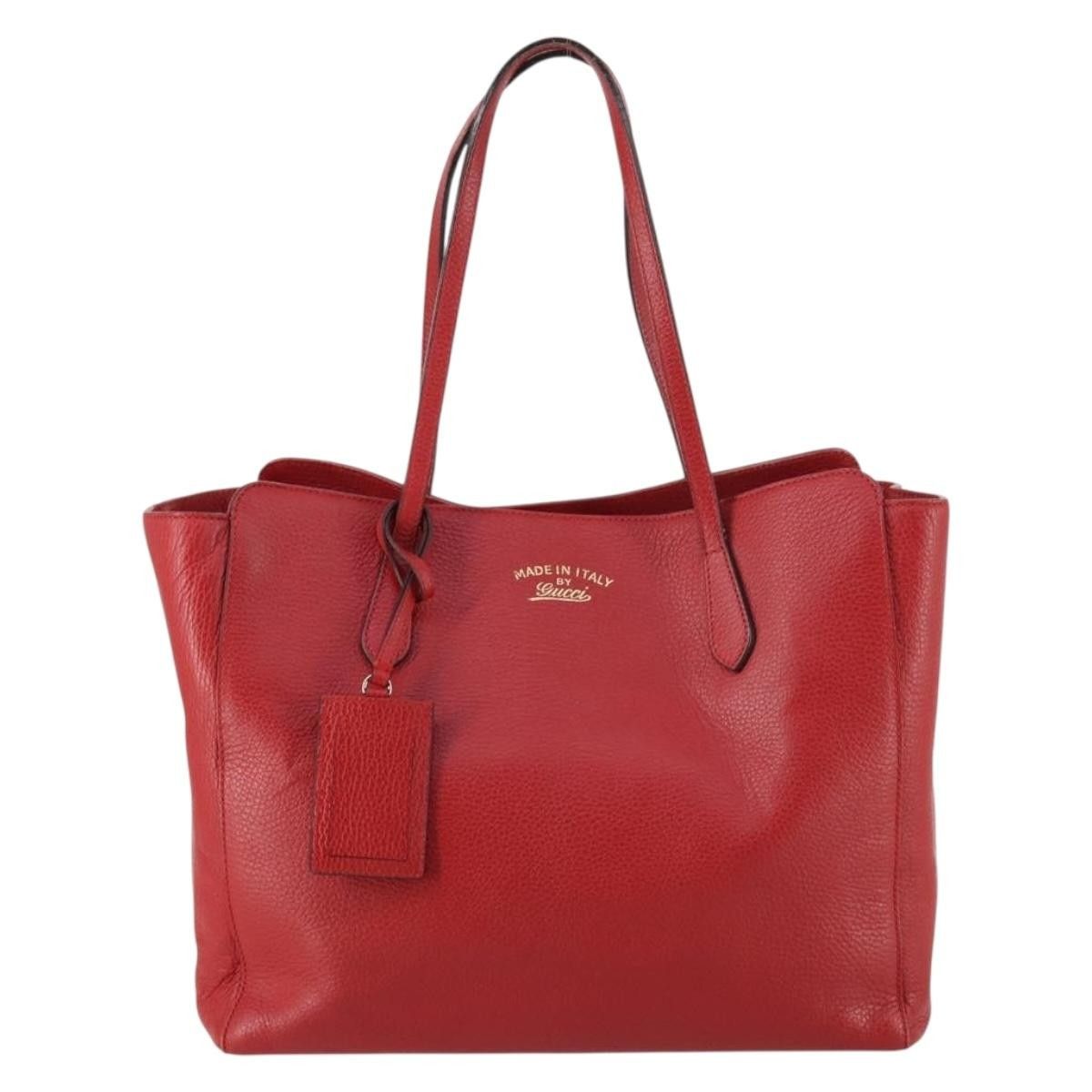 Gucci Gucci Swing Tote Leather Size ONE SIZE - 1 Thumbnail