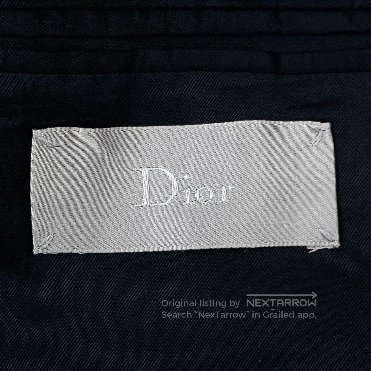 Dior Dior Navy Wool Single-Breasted Jacket. Size US M / EU 48-50 / 2 - 6 Thumbnail
