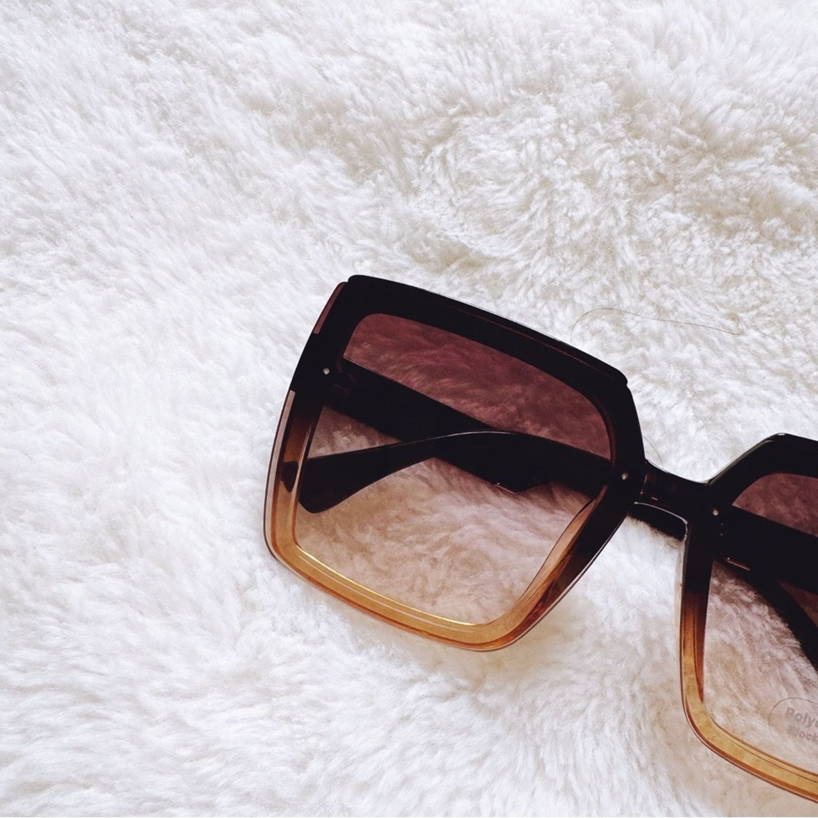 Other Gloria Brown Square Oversized Sunglasses Size ONE SIZE - 4 Thumbnail