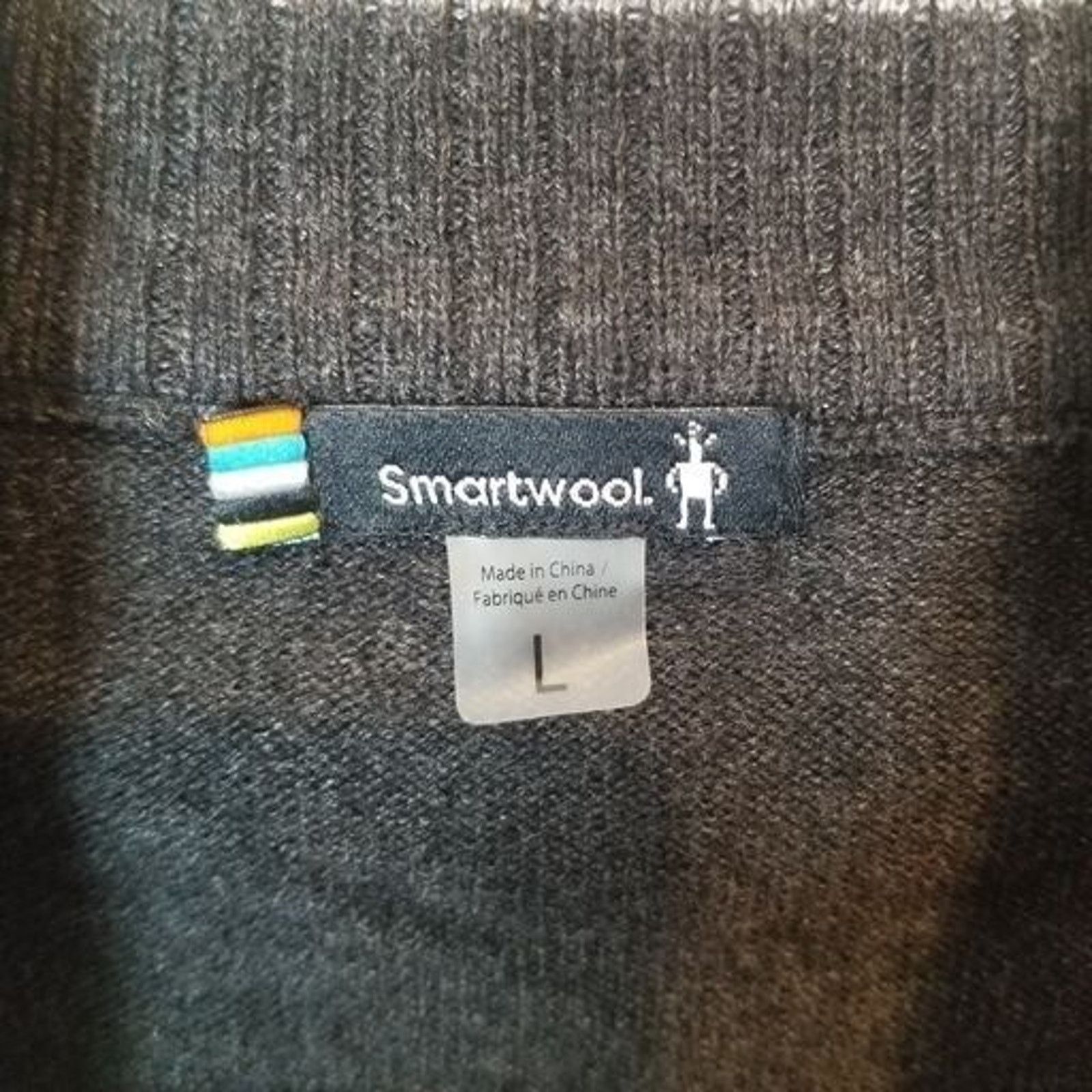 Smartwool SmartWool Mens Ripple Ridge Merino Wool Sweater Half Zip L Size US L / EU 52-54 / 3 - 6 Thumbnail