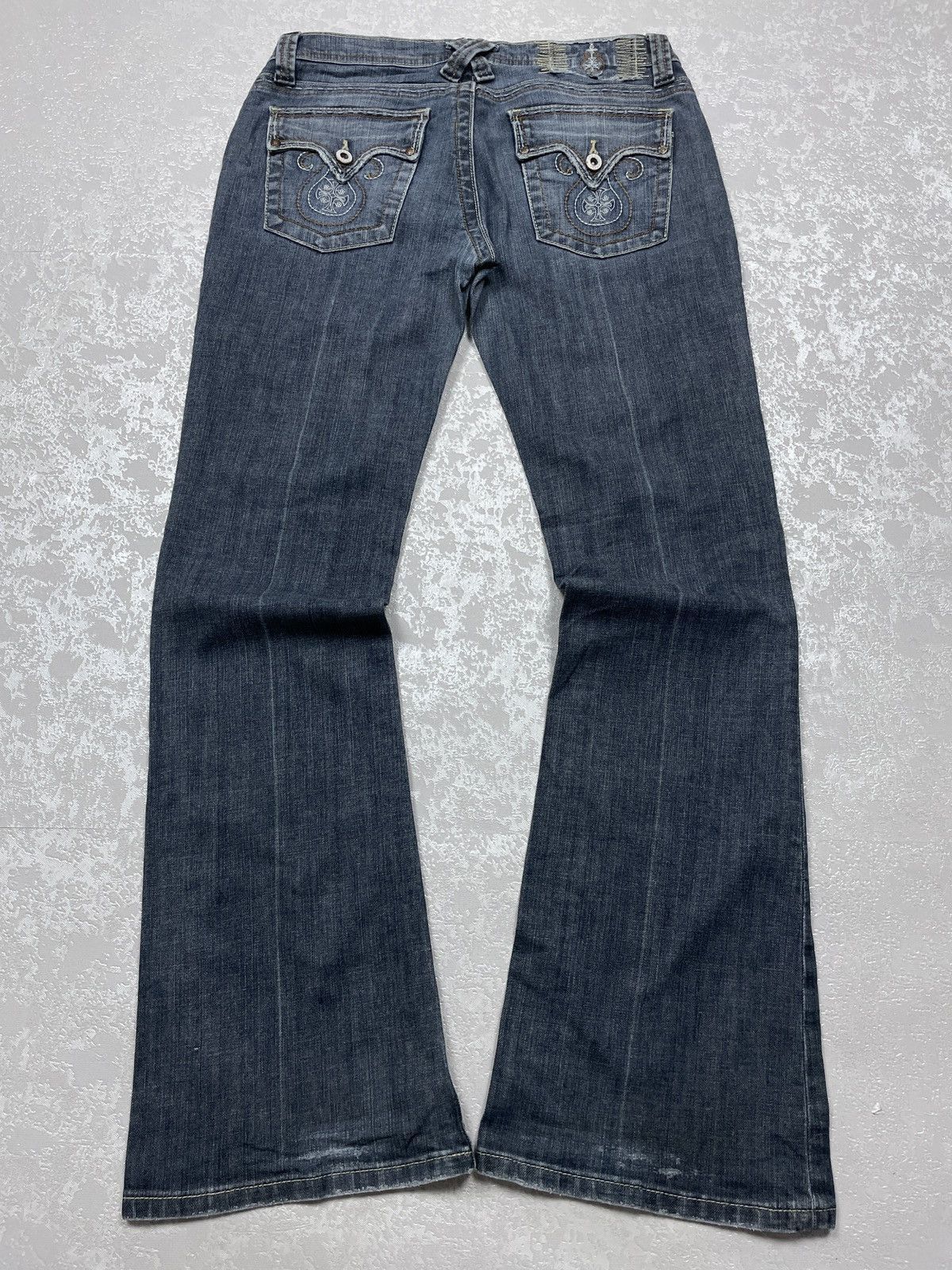Vintage Punk Opium Faded Jeans Y2K Pants | eBay