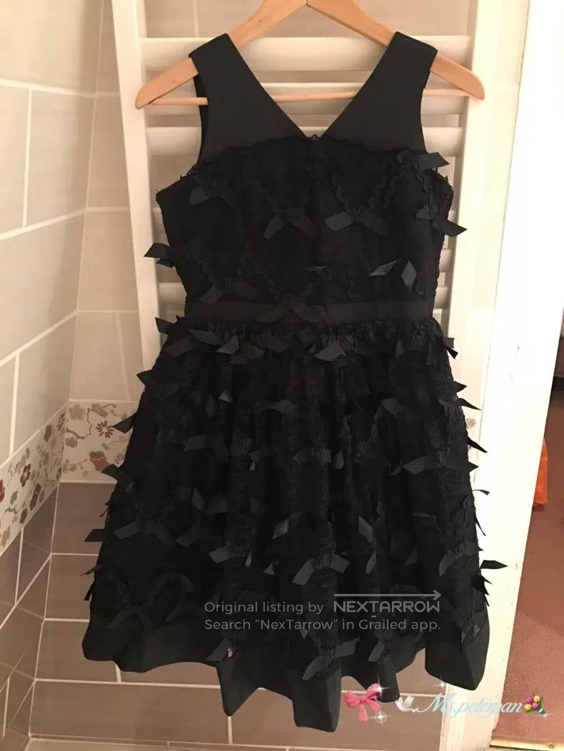Valentino Valentino Three-dimensional bow dress dress skirt Size S / US 4 / IT 40 - 1 Thumbnail