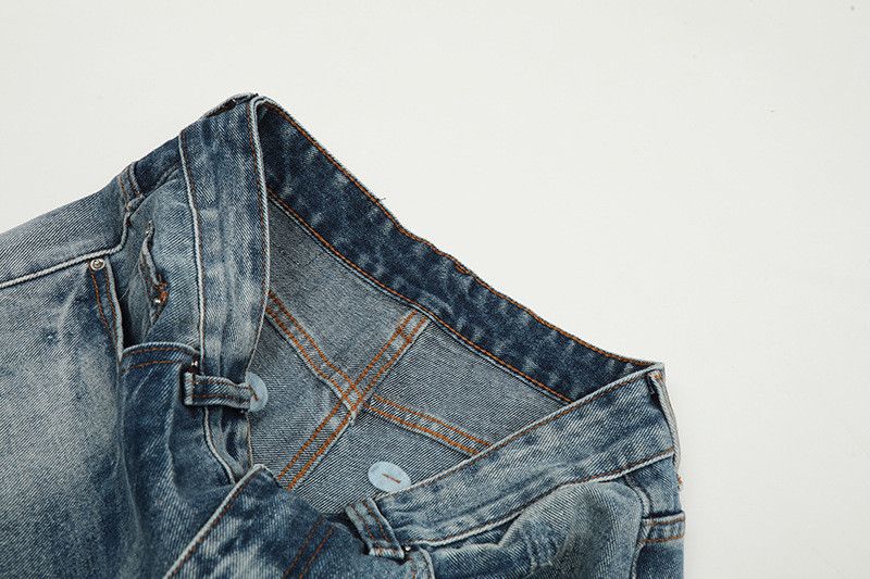 Vintage Lightning Cleanfit ripped washed casual flared jeans Size US 32 / EU 48 - 4 Thumbnail