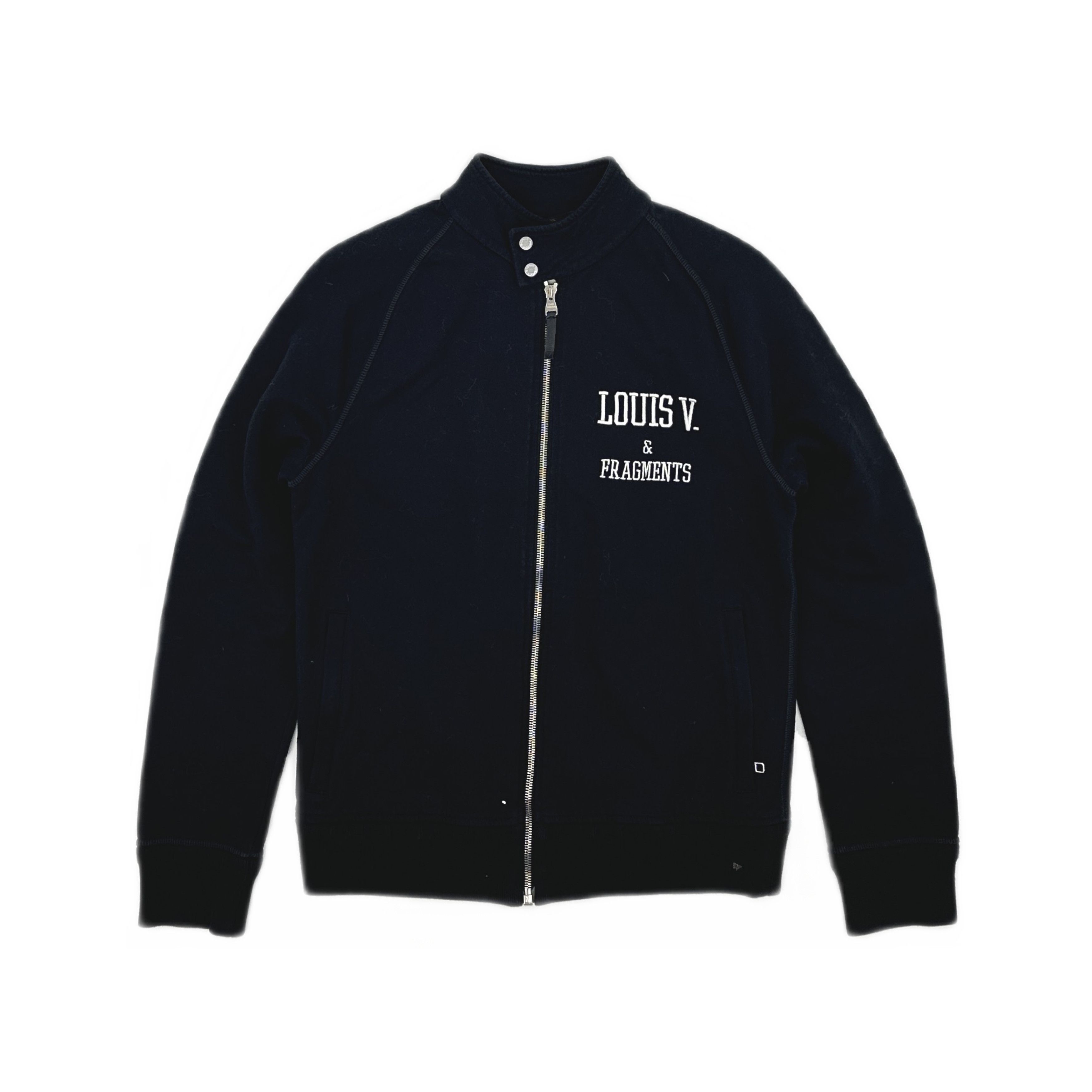 Louis Vuitton Louis Vuitton x Fragment Logo Zip-Up Jacket S Size US S / EU 44-46 / 1 - 1 Thumbnail