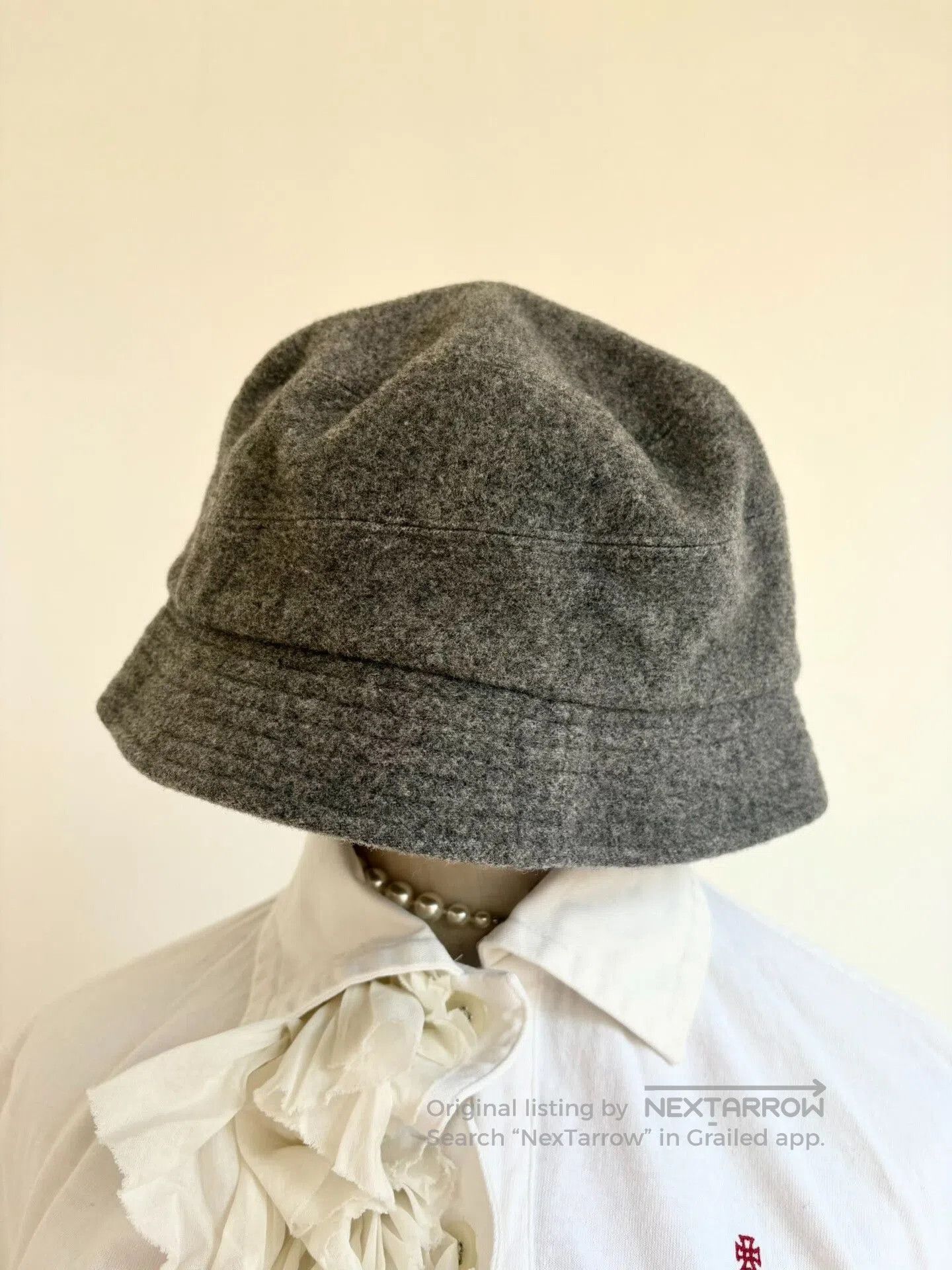 Vivienne Westwood Vivienne Westwood Gray Fisherman Hat. Size ONE SIZE - 3 Thumbnail