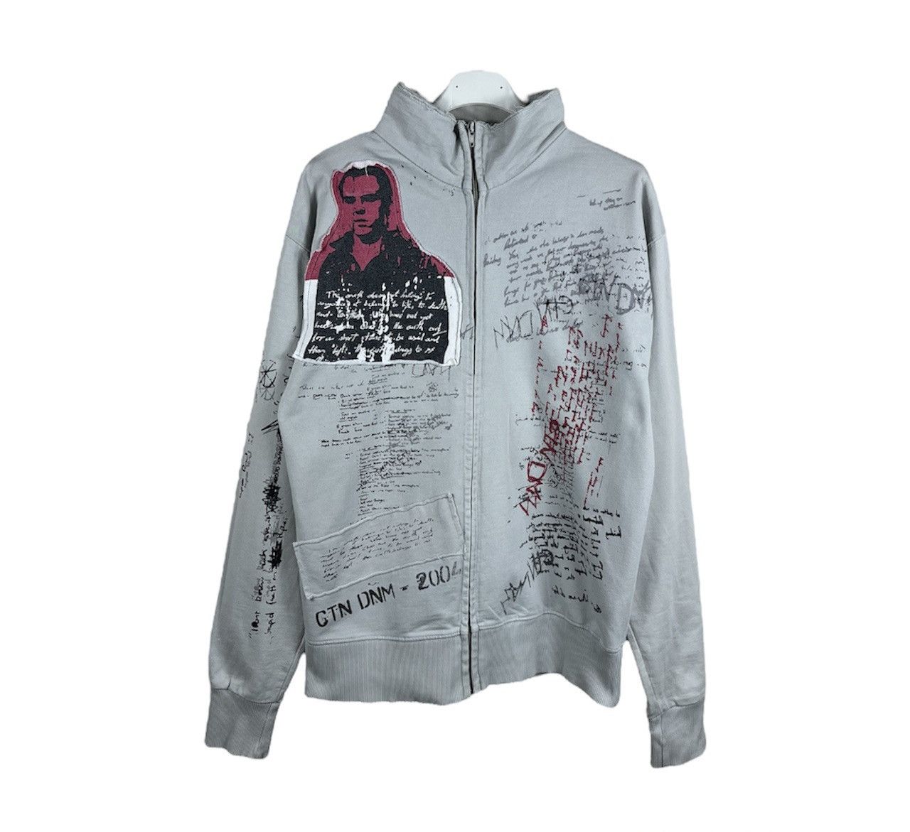 Adolfo Dominguez Vintage Adolfo Dominguez y2k archive zip hoodie sweatshirt Size US M / EU 48-50 / 2 - 1 Thumbnail