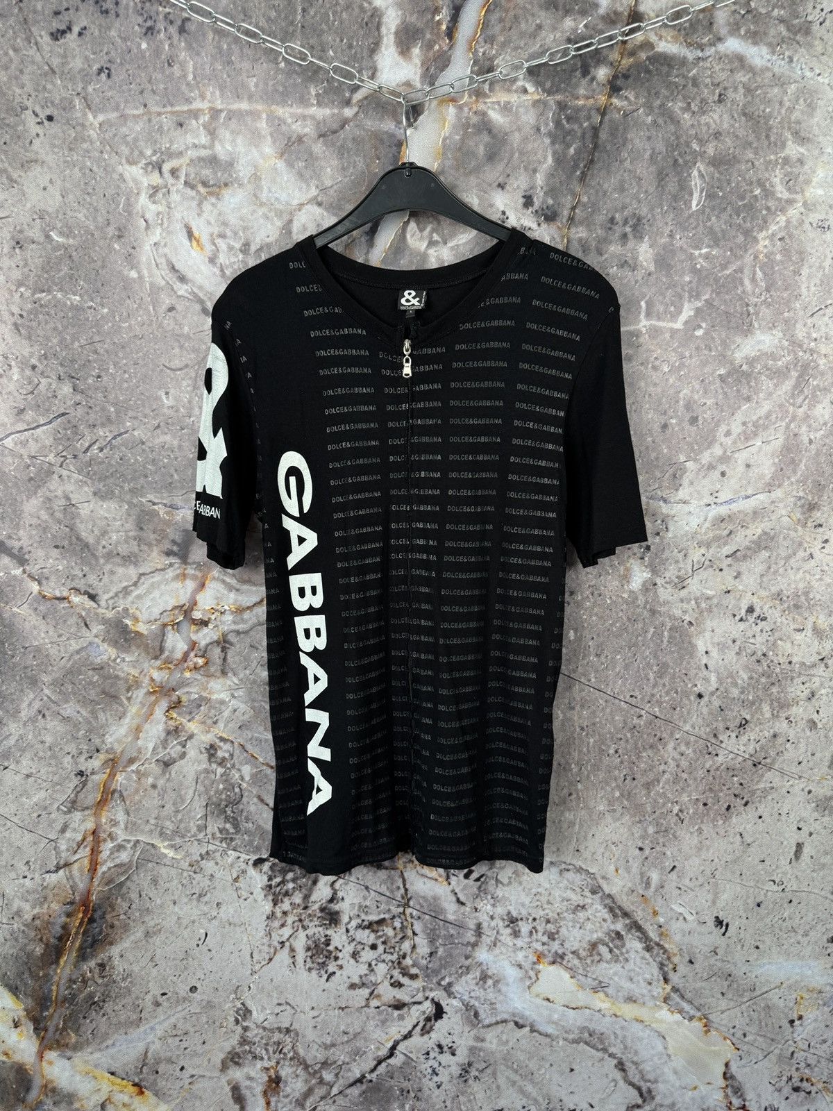 2000s Archive Dolce&Gabbana Knit Polo
