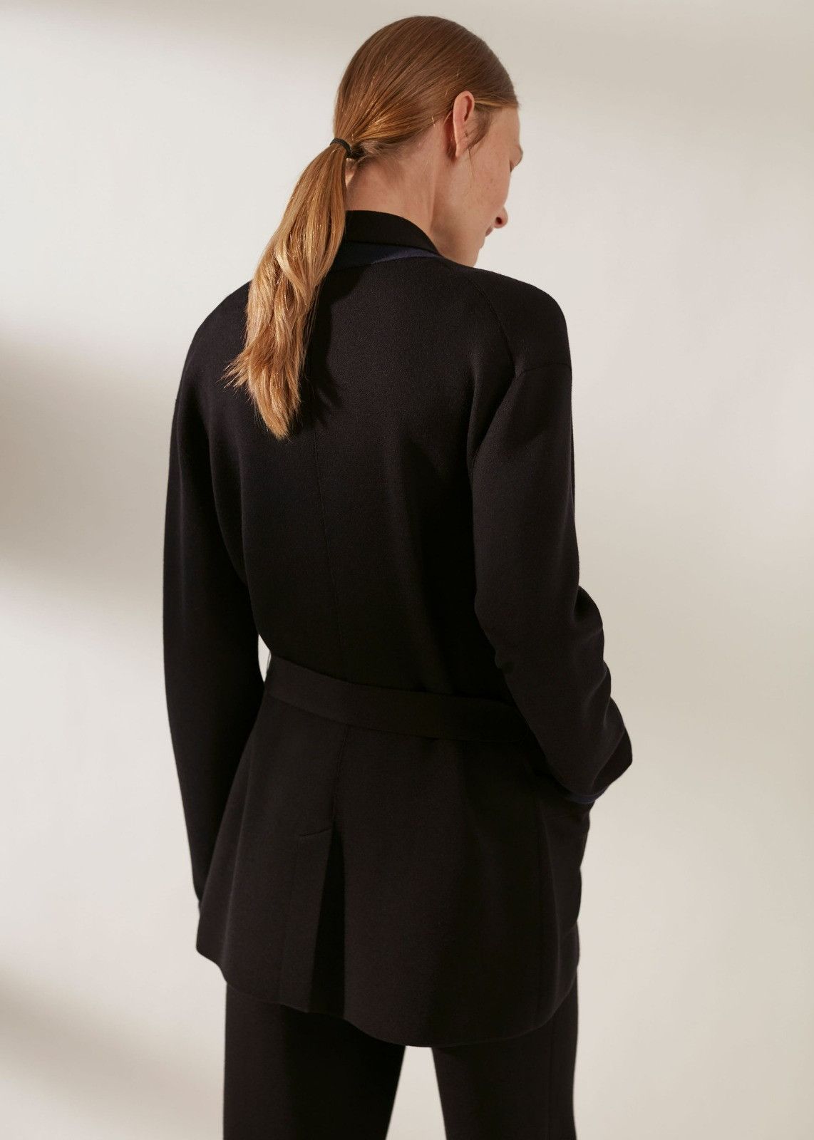 Loro Piana o1srvl11e0424 Coat in Black Size XL / US 12-14 / IT 48-50 - 6 Thumbnail