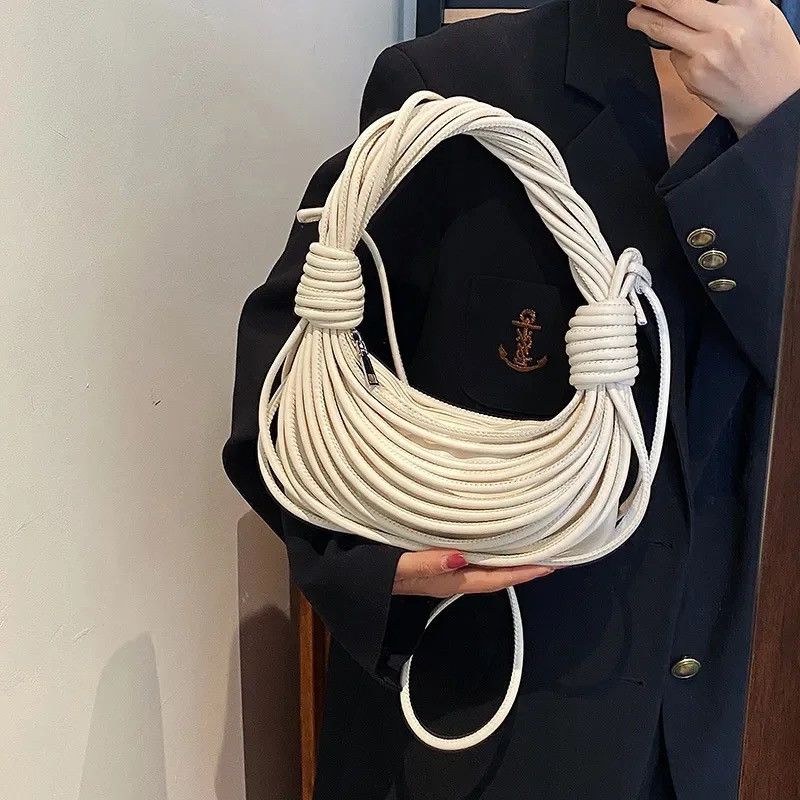 Other Streetwear Rope Knotted Half-Moon Bag Size ONE SIZE - 1 Thumbnail