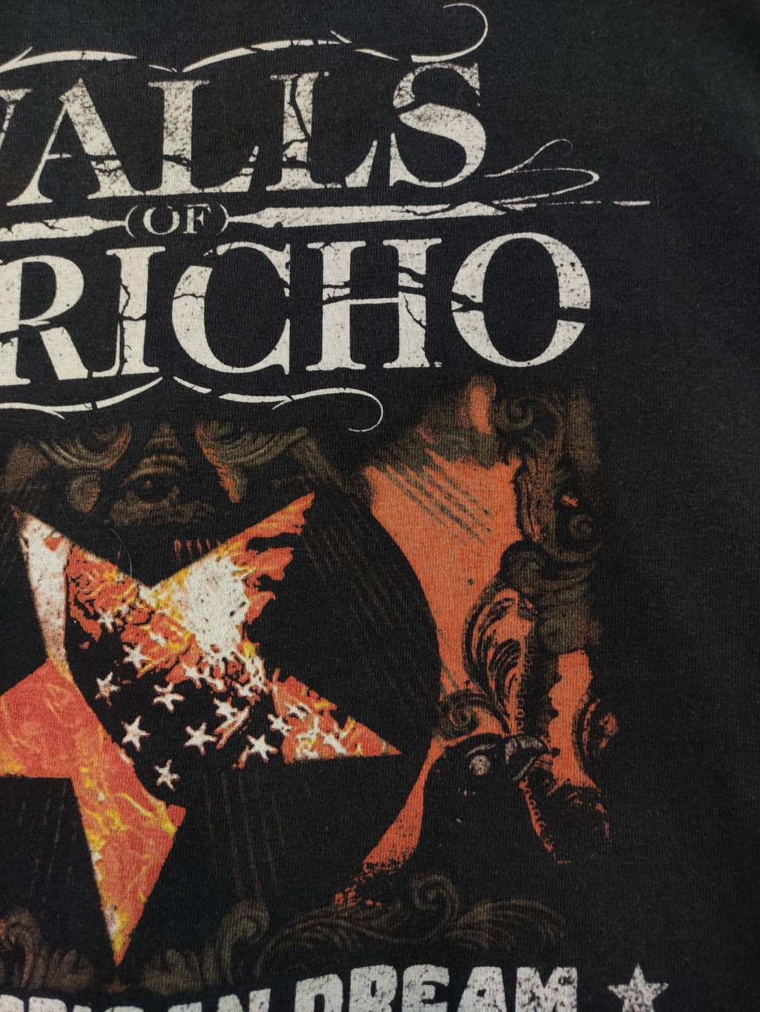 Band Tees Vtg 00's Walls of Jericho " The American Dream " Album Promo Size US L / EU 52-54 / 3 - 5 Thumbnail