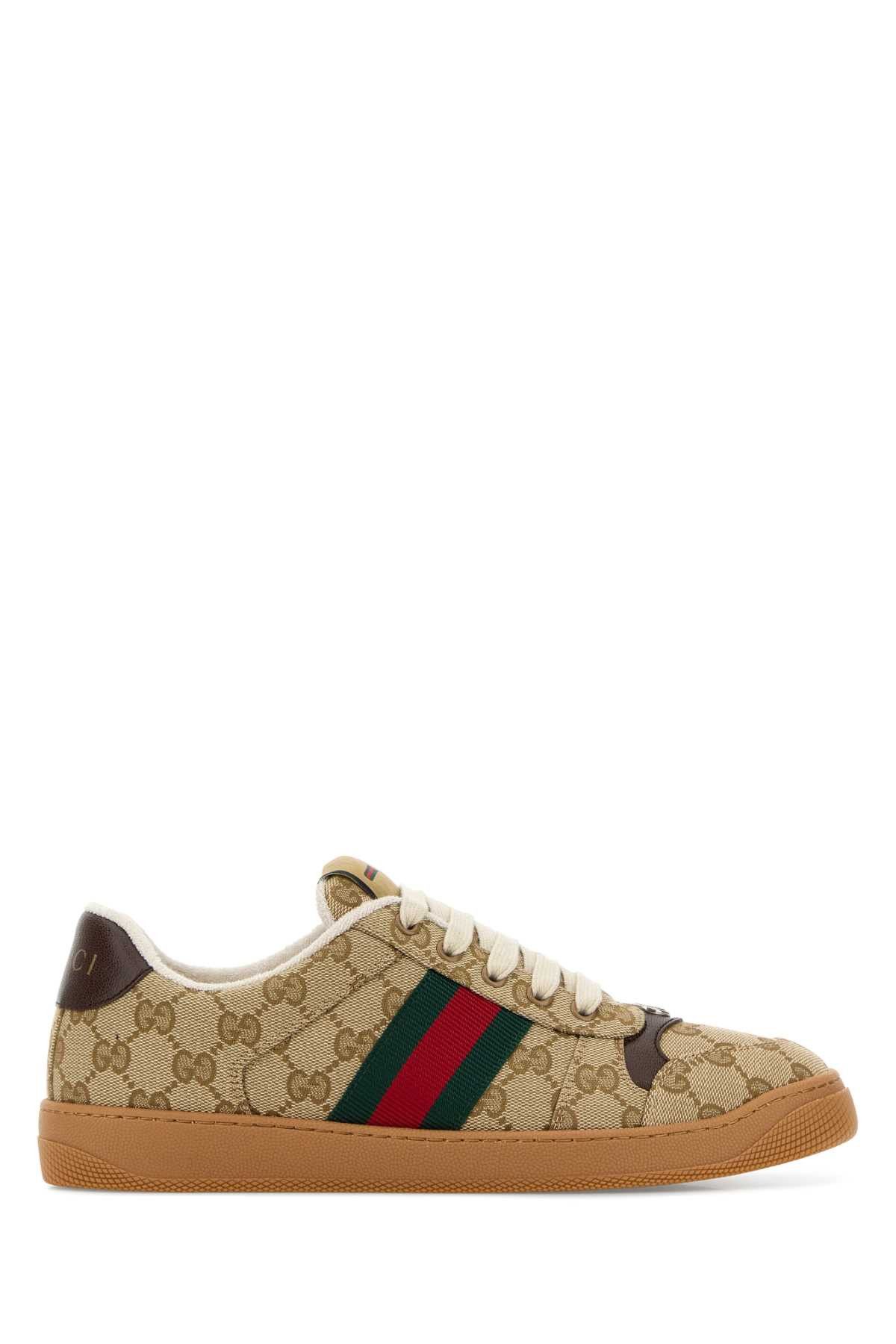 Gucci Gg Fabric Screener Sneakers Size US 8.5 / IT 38.5 - 1 Thumbnail