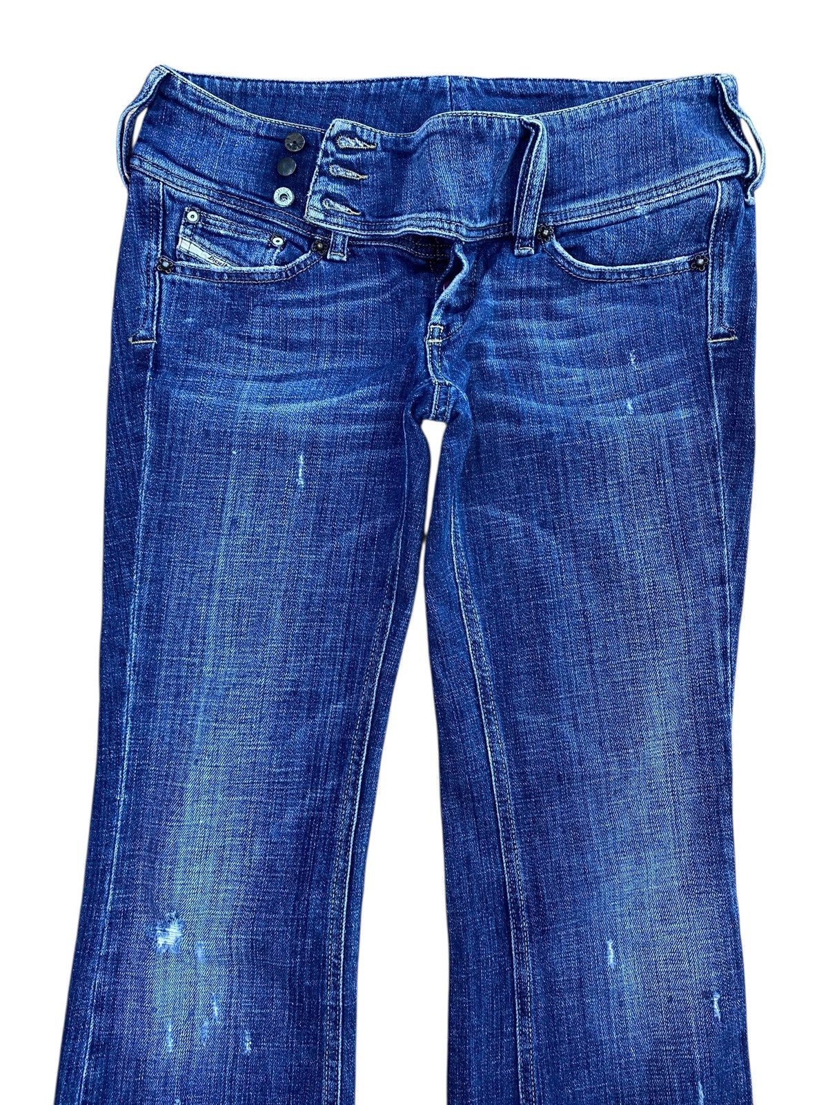 Diesel Diesel Dark Blue Wash Style Flare Jeans Size US 32 / EU 48 - 2 Thumbnail