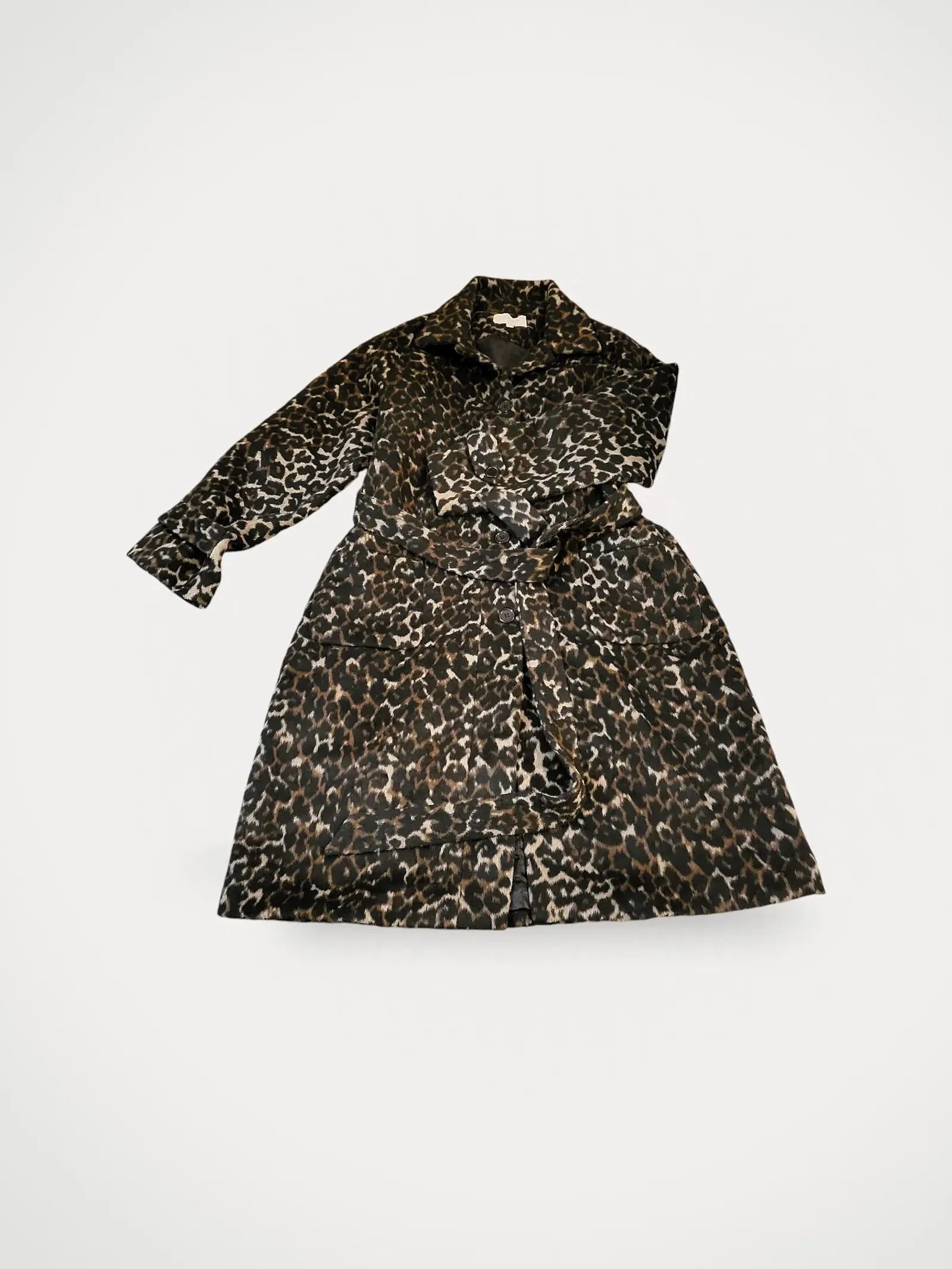 Other Camille Botten X NA-KD Leopard Maxi Coat Coat Size XS / US 0-2 / IT 36-38 - 1 Thumbnail