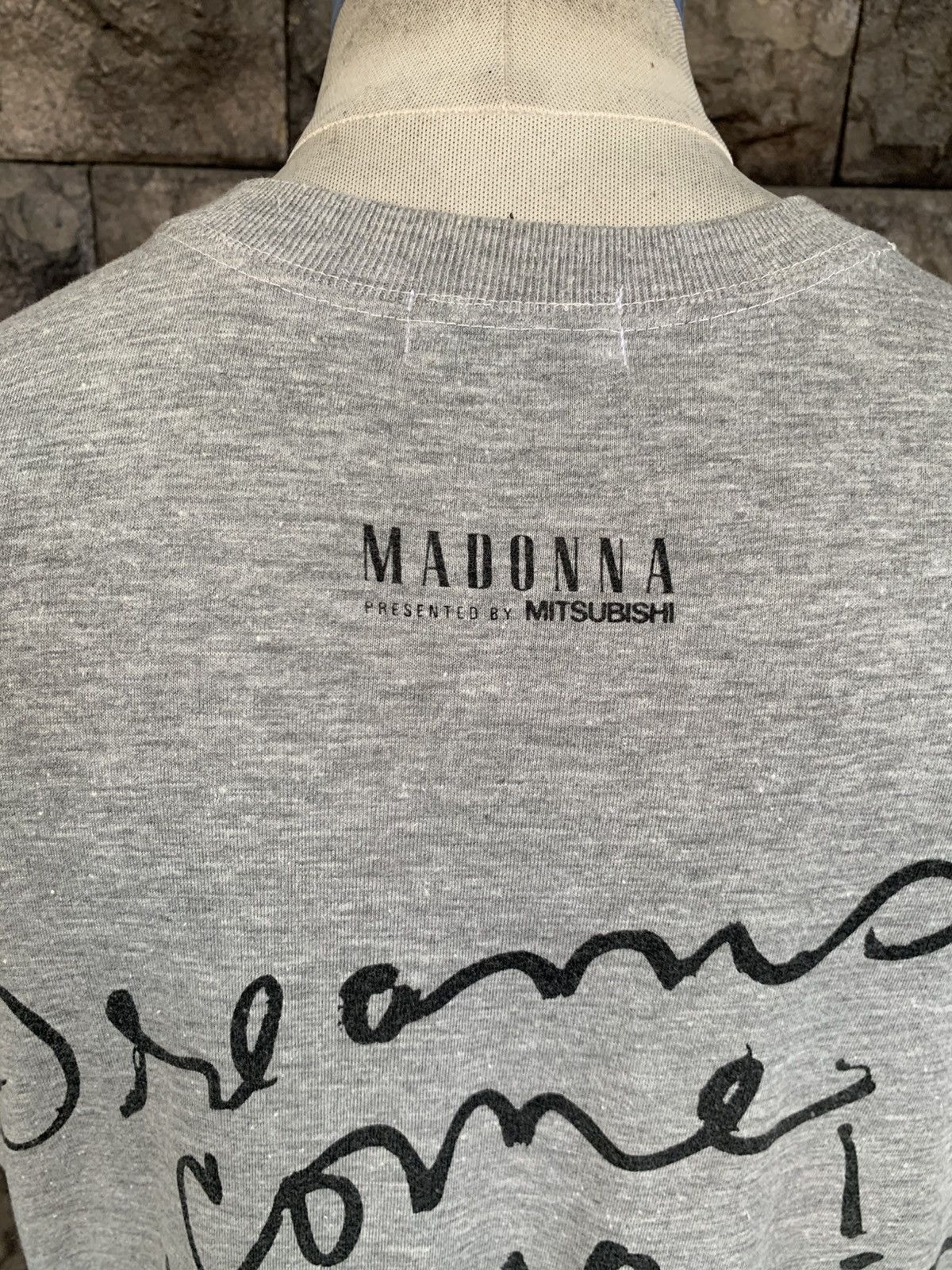Vintage Vintage 80s Madonna Mitsubishi Promo T shirt Size US M / EU 48-50 / 2 - 4 Thumbnail