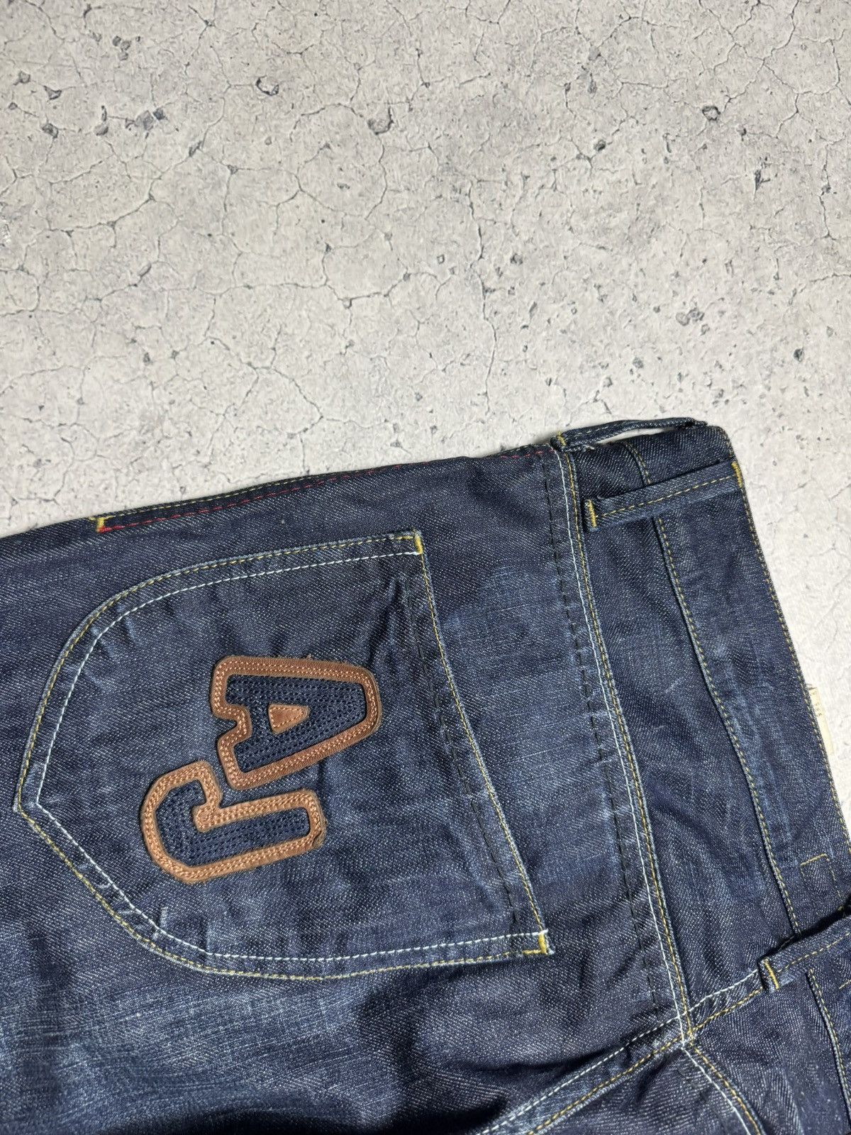 Armani Armani Jeans Baggy Big Logo Denim Luxury Vintage Size 34 Size US 34 / EU 50 - 10 Thumbnail