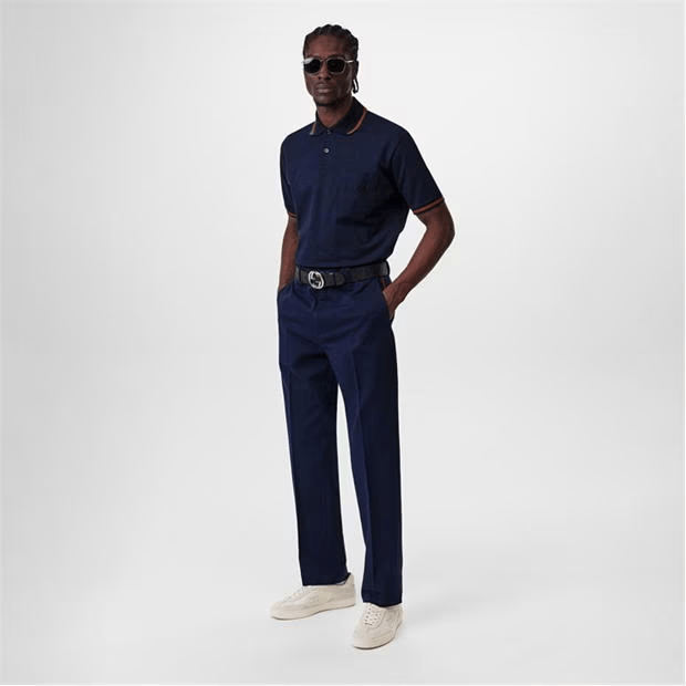 Gucci Web Chino Trousers Size 48R - 6 Thumbnail