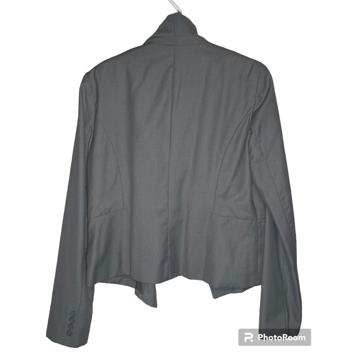 Forever 21 Forever21 Gray Open Front Blazer Women’s Size L NWOT Size L / US 10 / IT 46 - 3 Thumbnail