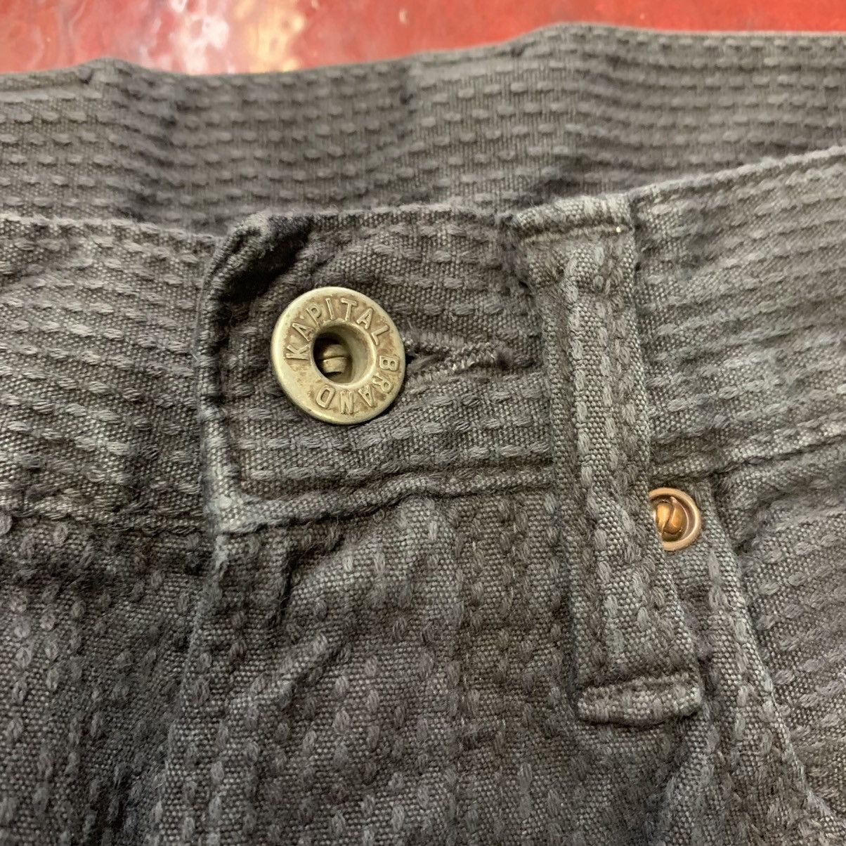 Kapital Kapital Denim Buckle Back Corduroy Pants Japan Boro Waist 28 Size US 28 / EU 44 - 3 Thumbnail