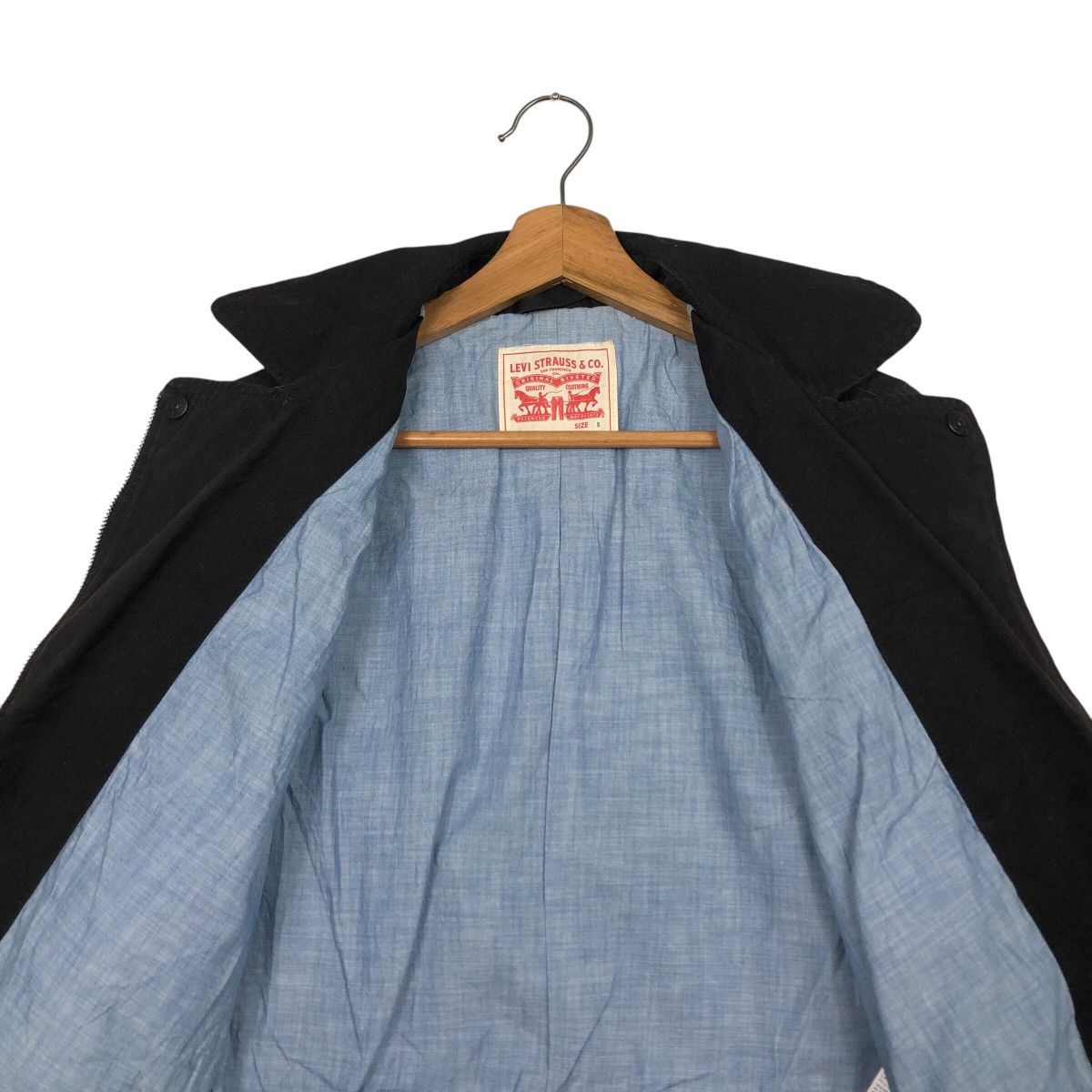 📌Vintage Chore Biker Jacket Levi's Double Collar