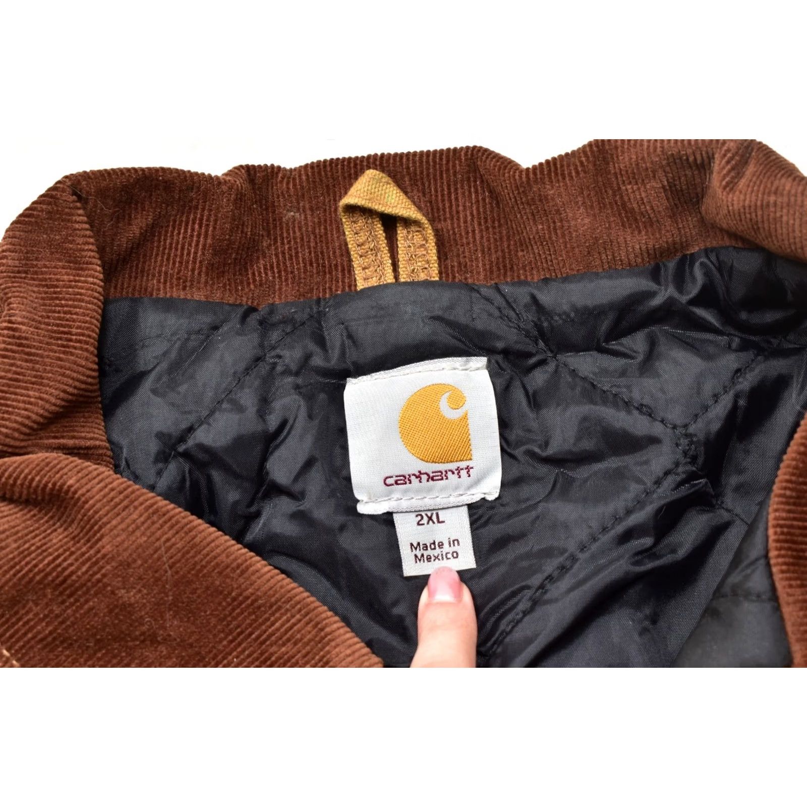 Carhartt VINTAGE Carhartt J002 BRN Arctic Traditional Jacket Mens 2XL Brown Quilted Lined Canvas Jacket Size US XXL / EU 58 / 5 - 4 Thumbnail