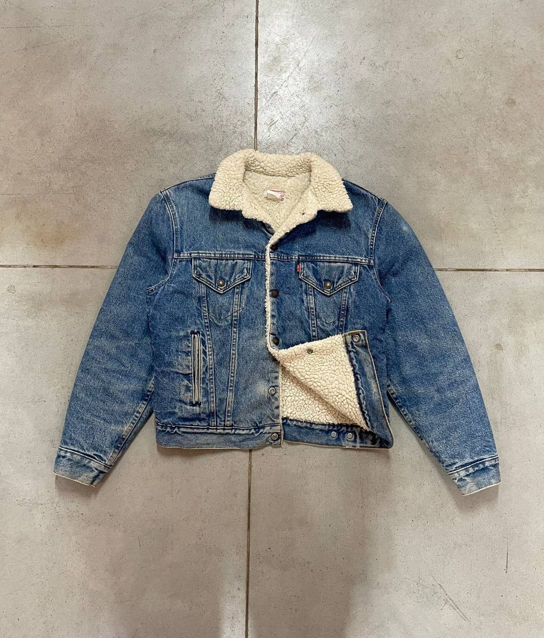 Levi's Vintage Levis Sherpa Denim Jacket Size US S / EU 44-46 / 1 - 2 Thumbnail