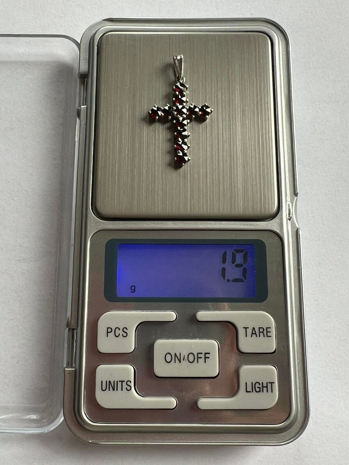Vintage Beautiful Sterling Silver 925 Jewelry Pendant Italy Marked Size ONE SIZE - 6 Thumbnail