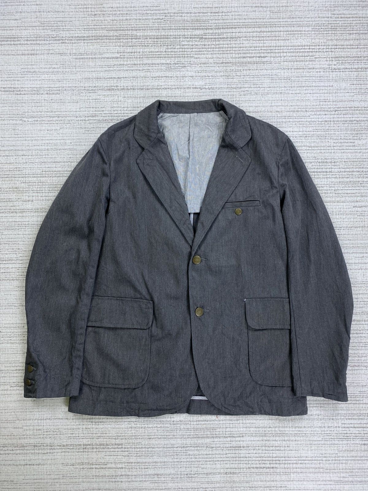 Oshkosh Vintage Oshkosh Classic Metal Buttoned Blazer Size US M / EU 48-50 / 2 - 1 Thumbnail