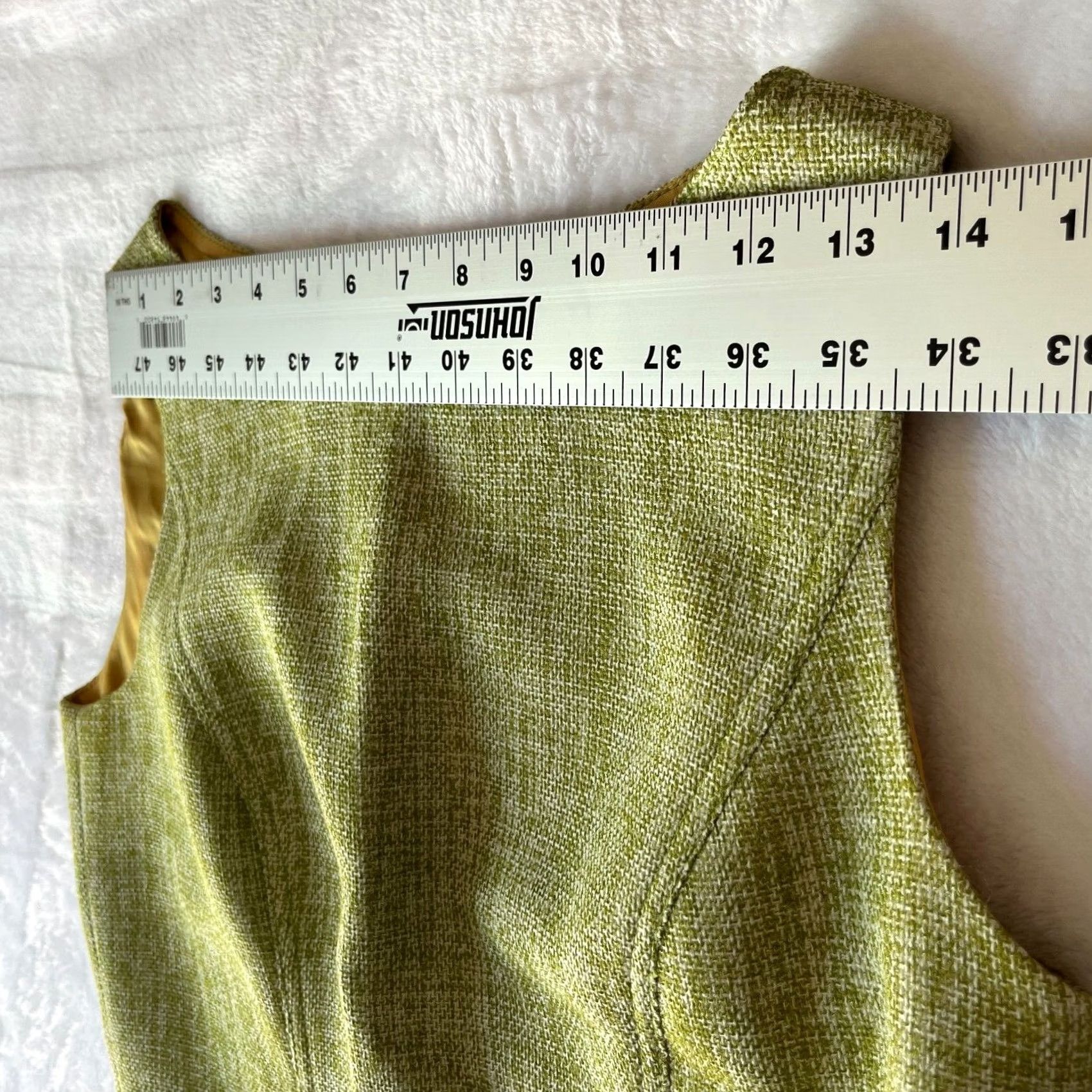 Vintage VINTAGE David Meister Green Sleeveless Shift Dress Womens 8 Size 4XL / US 24-26 - 3 Thumbnail