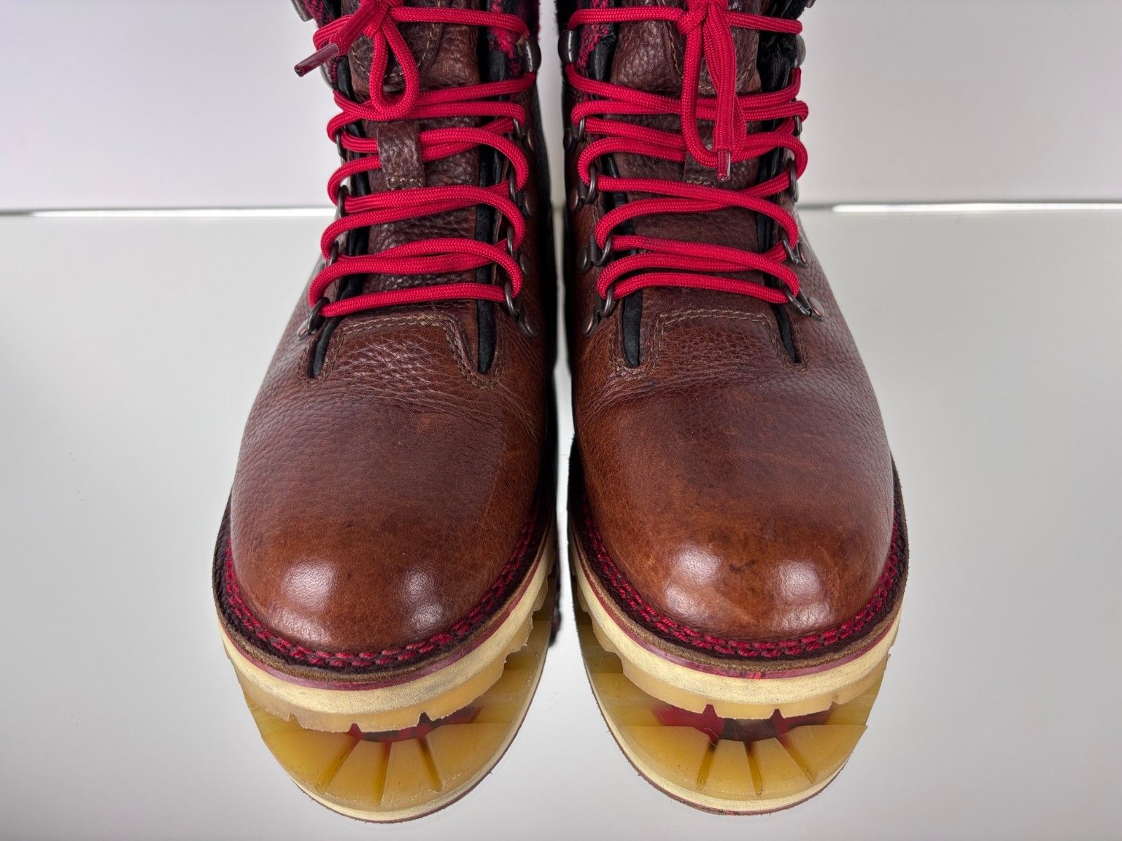 Wolverine Wolverine Lace Up Leather Boots Brown Size US 11 / EU 44 Size US 11 / EU 44 - 2 Thumbnail
