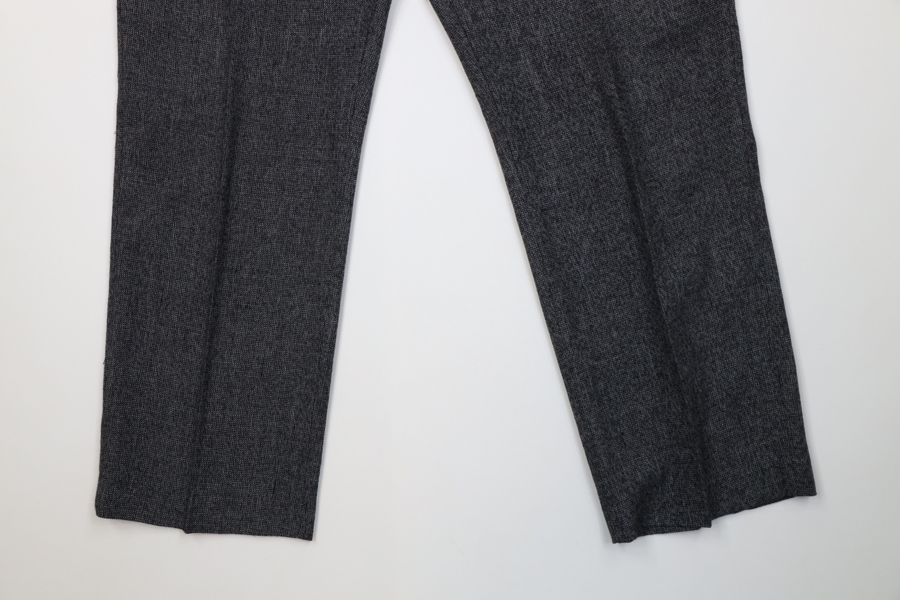 Vintage Vintage 70s Streetwear Wool Flannel Knit Wide Leg Pants USA Size US 38 / EU 54 - 4 Thumbnail