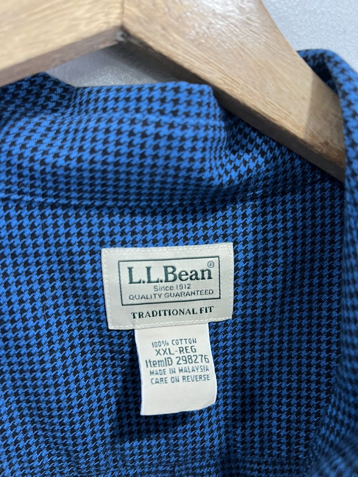 L.L. Bean Vintage LL Bean Button Up Plaid Shirt xxl Size US XXL / EU 58 / 5 - 2 Thumbnail